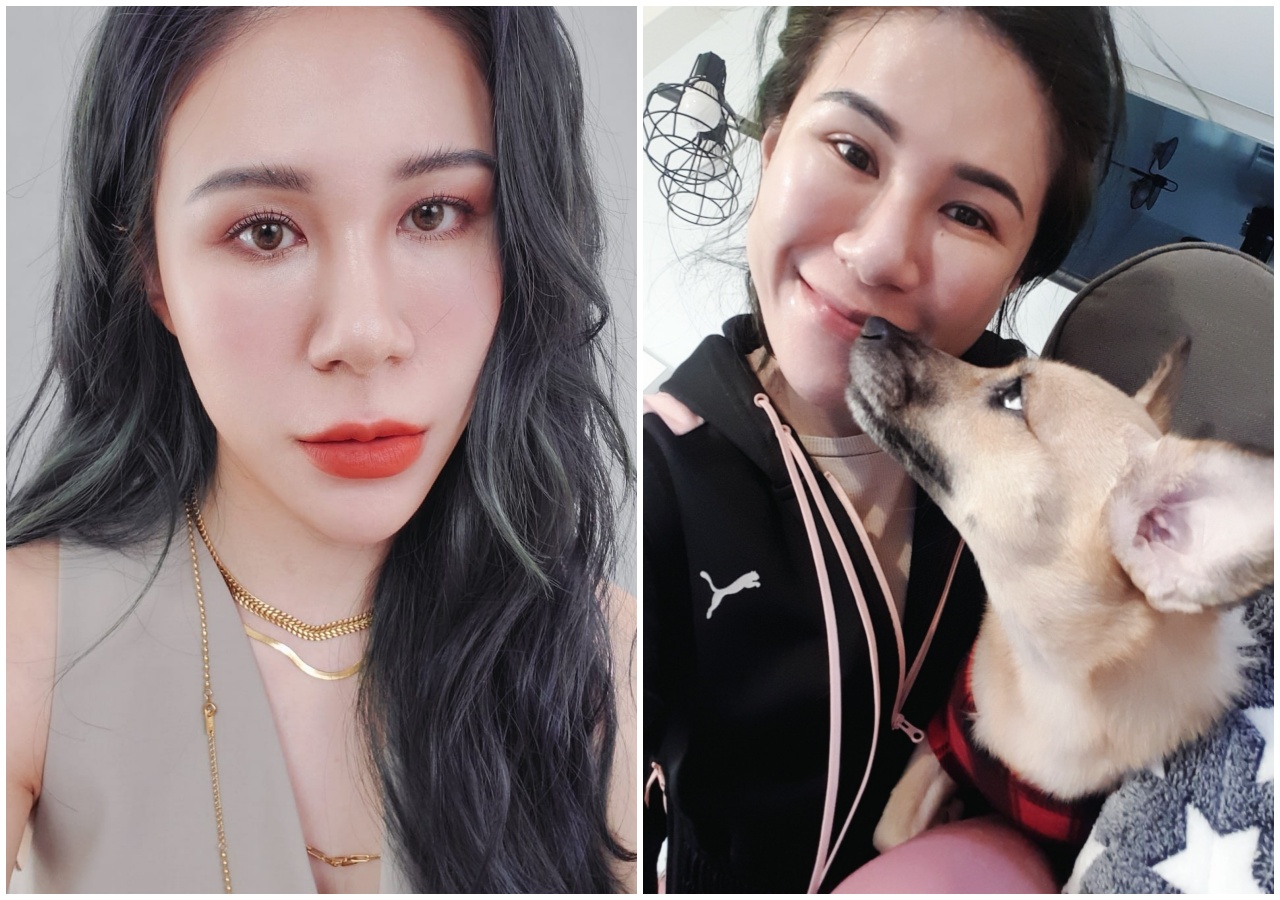 丹妮婊姐的爸爸堅持要去上班，讓她相當崩潰。（翻攝自丹妮婊姐臉書）