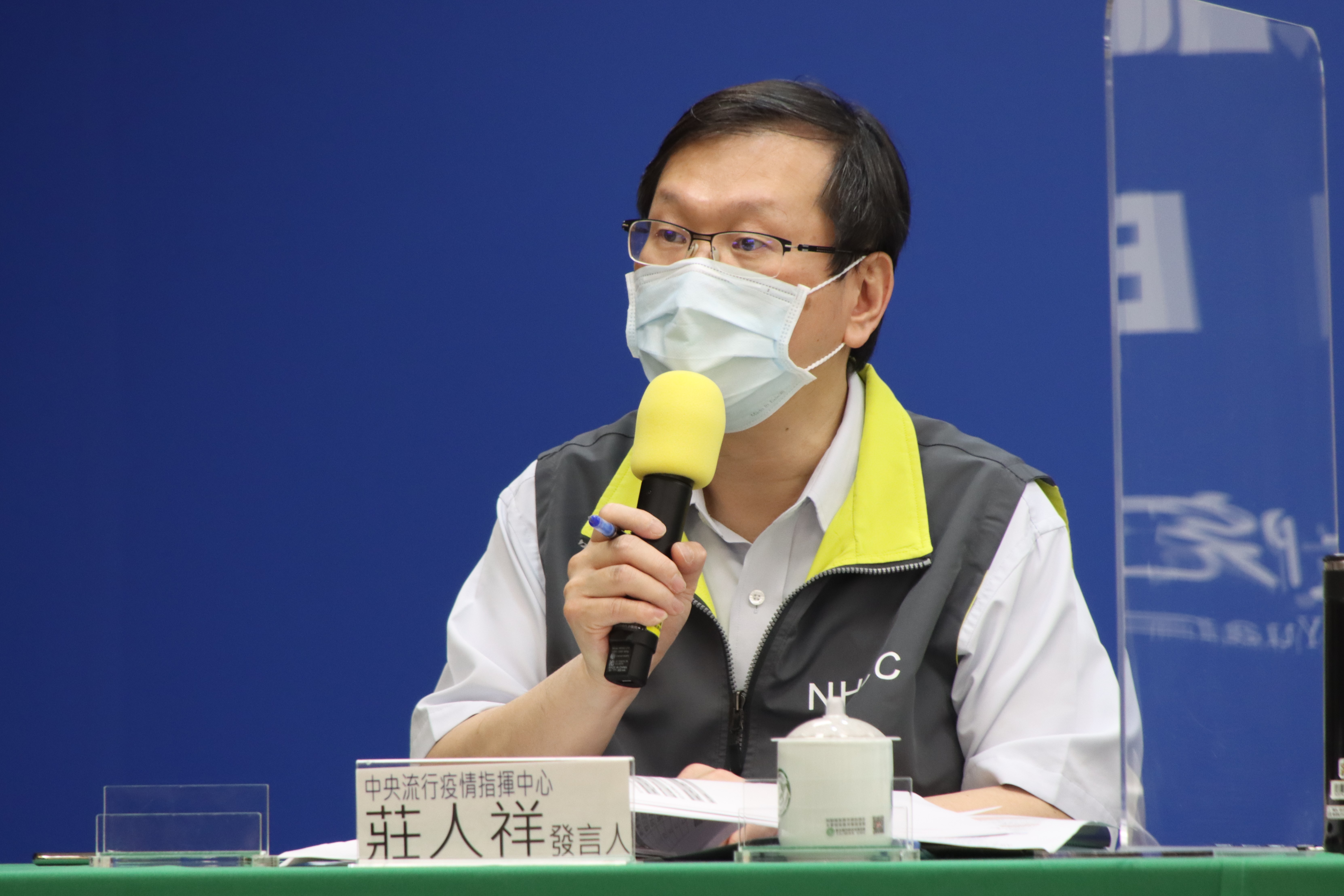 針對死亡病例，指揮中心發言人莊人祥指出，目前僅有案4284到院前死亡，相關狀況則待進一步確認。（指揮中心提供）