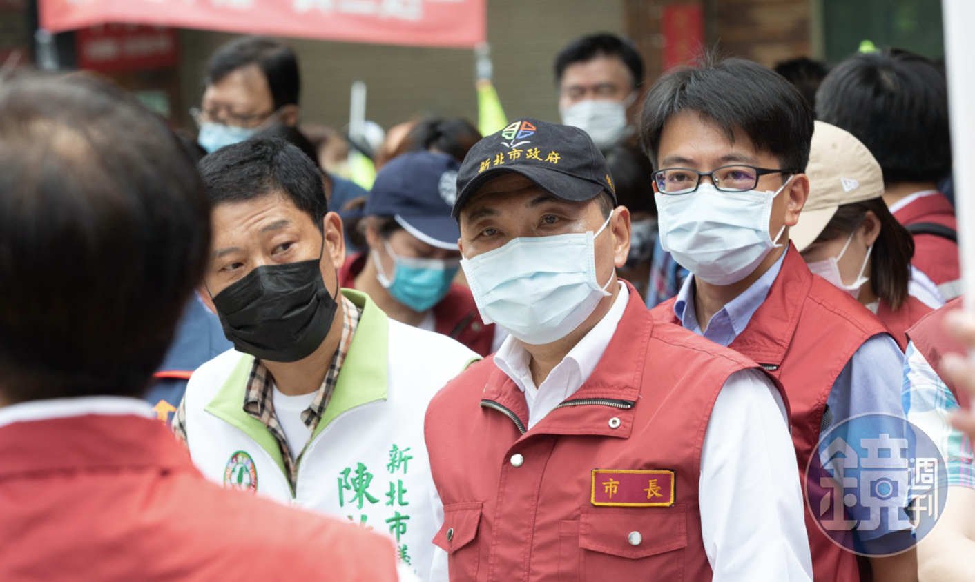 新北市長侯友宜今公布新北市各區確診數。(本刊資料照)