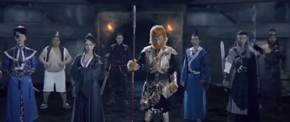 中國電影《孤膽行動》被網友譏笑為《美國隊長》山寨版，特效、畫質都不堪入目，網友質疑「我到底看了什麼」。（翻攝自TrailerScope YouTube頻道）