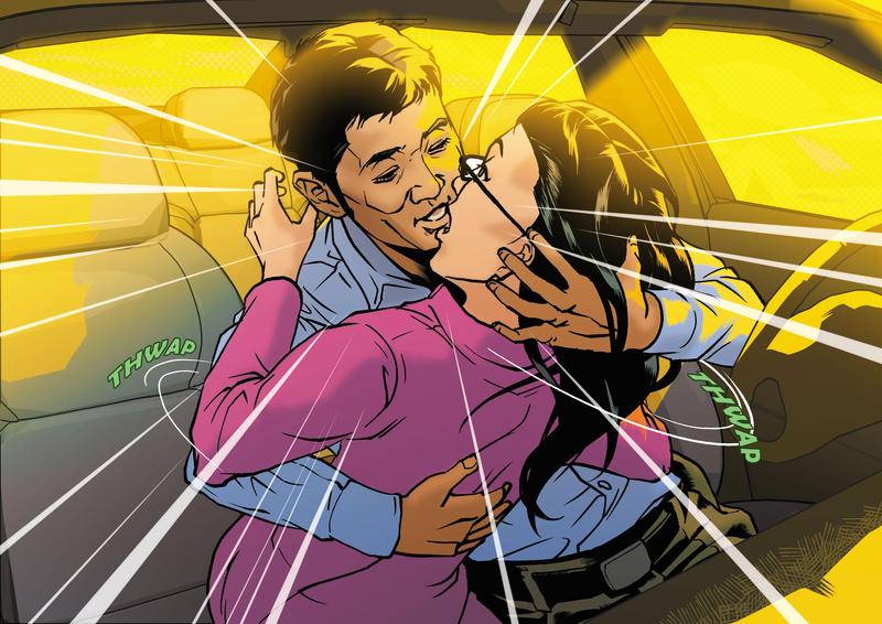 2017年柳林瑋在車上強吻林姓女子，事後遭控告強制猥褻。（圖為示意畫面）