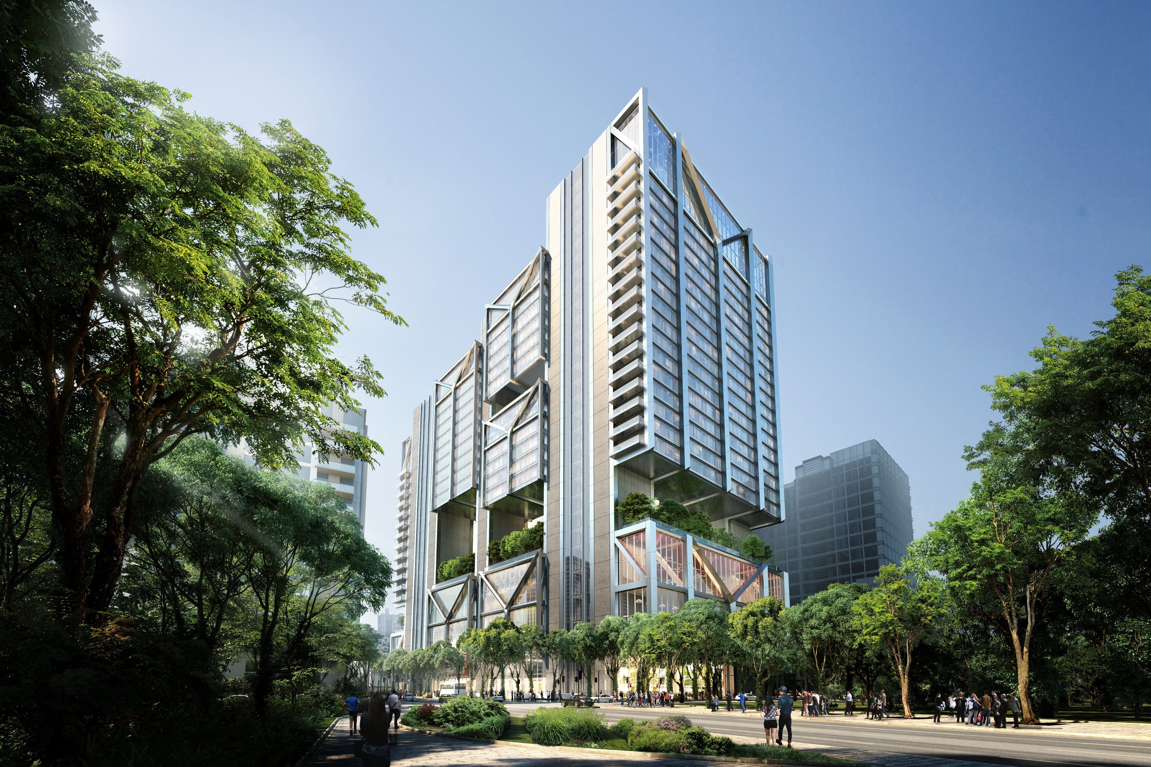 國產南港開發案3D圖。（國產提供）