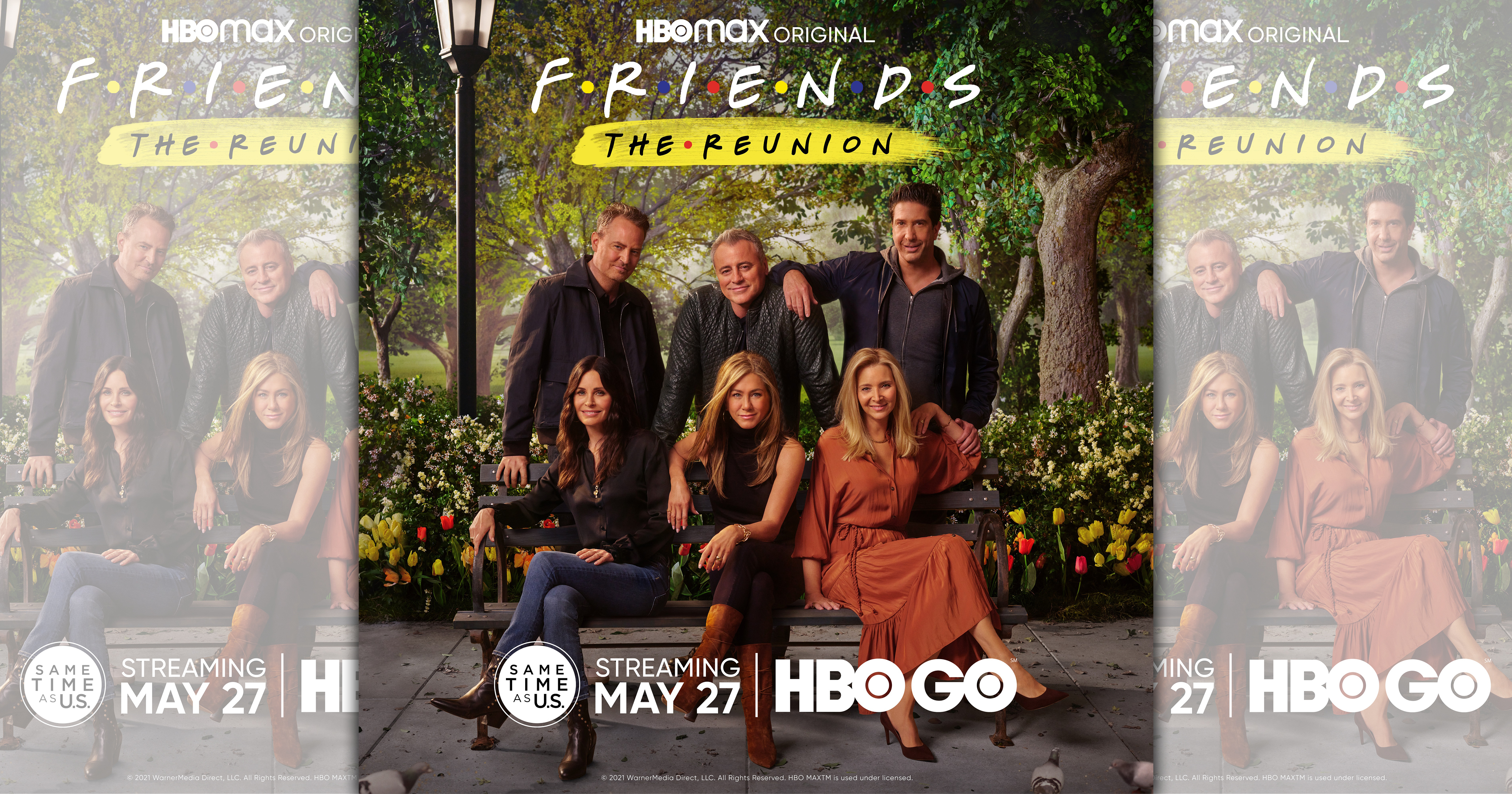 《六人行：當我們又在一起》再次喚醒大家對於《六人行》的回憶。（HBO提供）