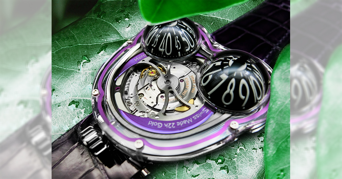 MB&F HM3 Frog吉祥物滿10歲之際，推出全新Frog X限量錶款。