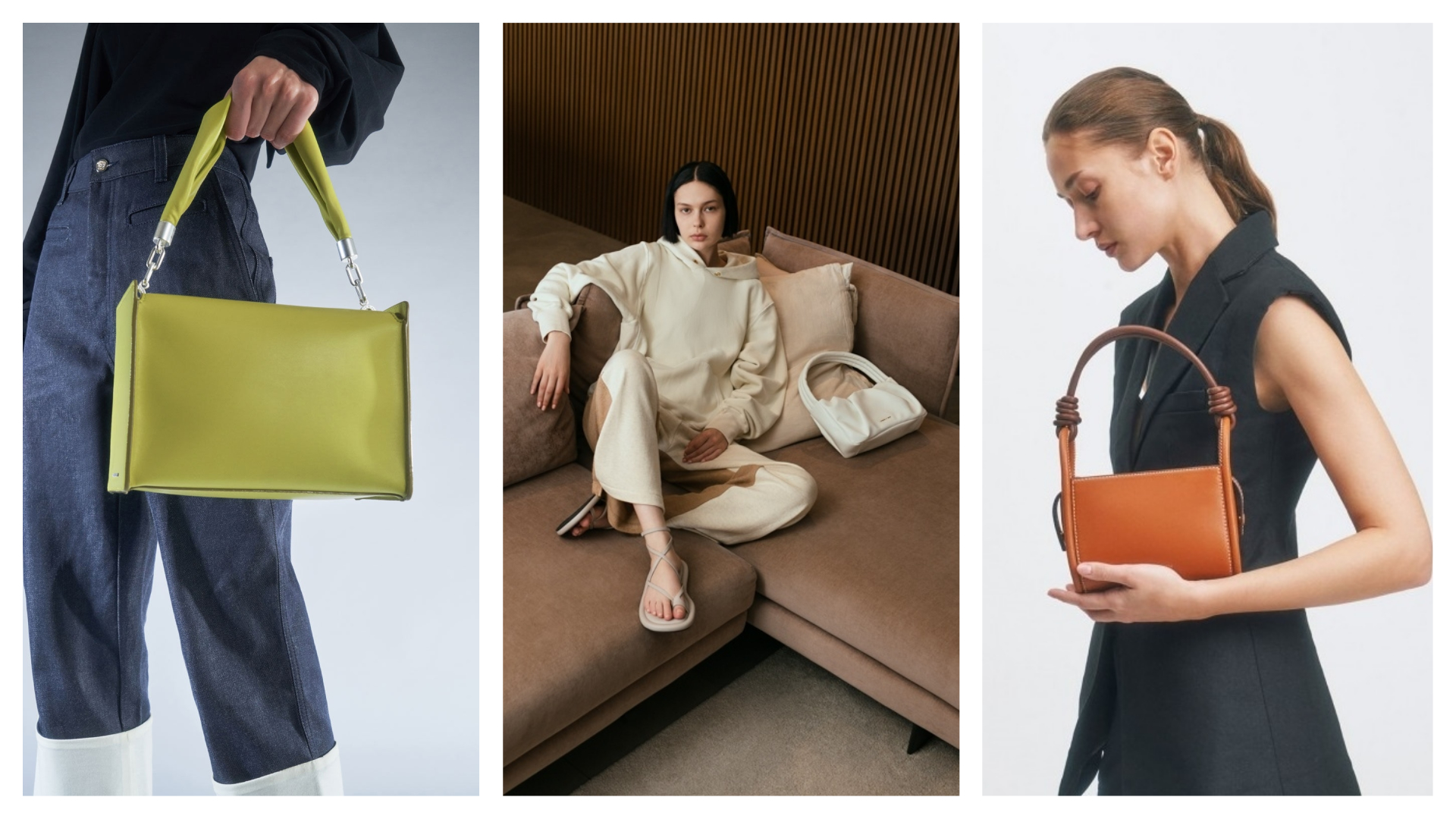 疫情期間只能裝下手機的小廢包已無用，至少塞得下一瓶酒精、乾洗手、口罩等物的包包才是王道！（CHARLES & KEITH提供）