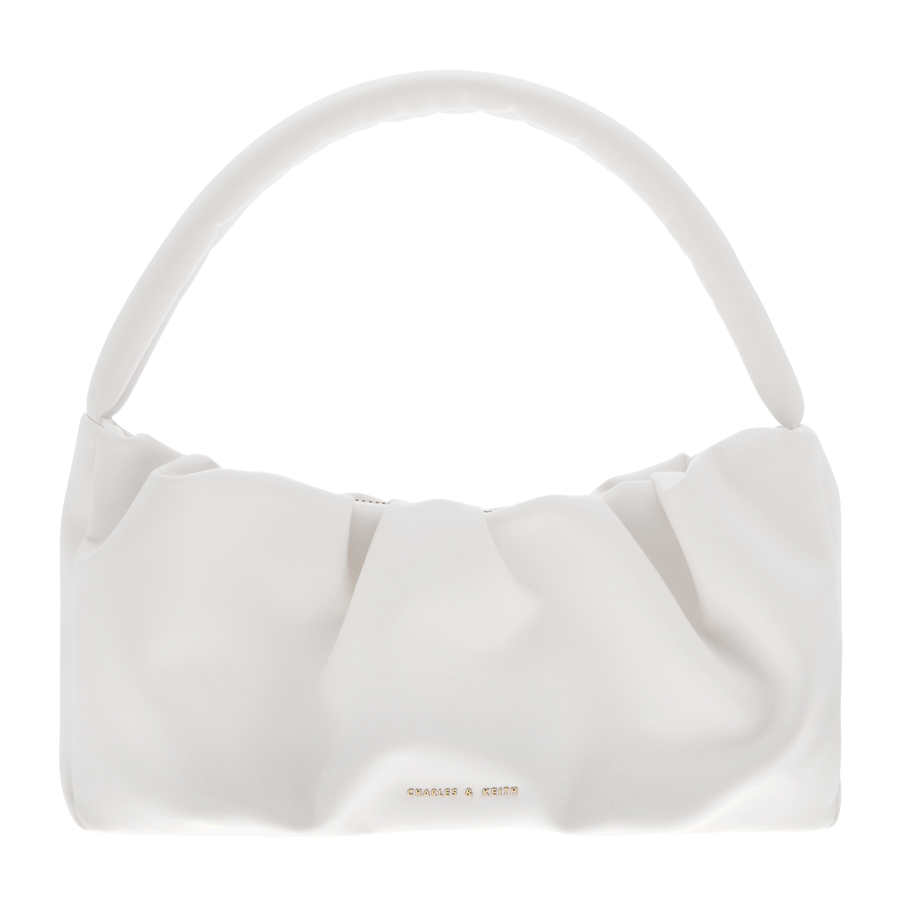 蓬鬆抓皺手提包NT$1,790 CHARLES & KEITH（CHARLES & KEITH提供）
