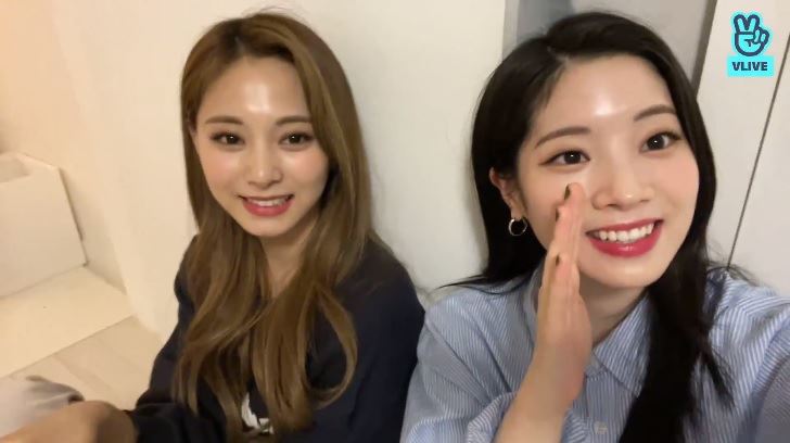 多賢祝周子瑜的母親生日快樂。（翻攝自Twice vlive）