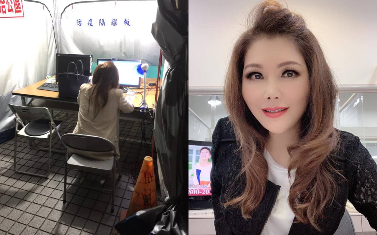 張雅琴昨晚在臉書粉專透露，自己的私人臉書帳號遭盜用，她隨後就到警察局完成報案。（翻攝自張雅琴臉書粉專）