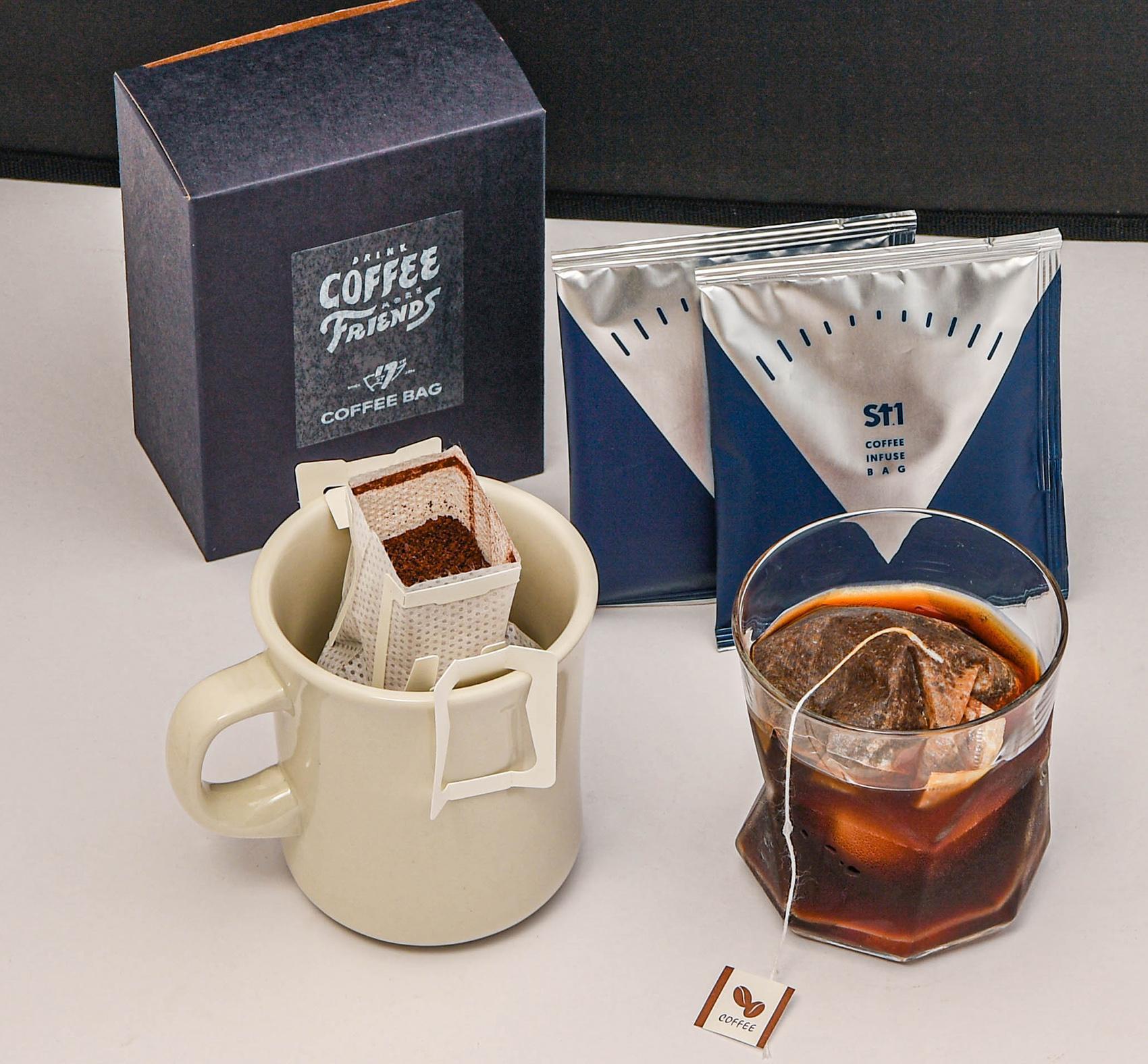 想念台南的時候,可以立刻服用一街咖啡St.1 Cafe'推出的自家烘焙濾掛包咖啡。(KKday提供)