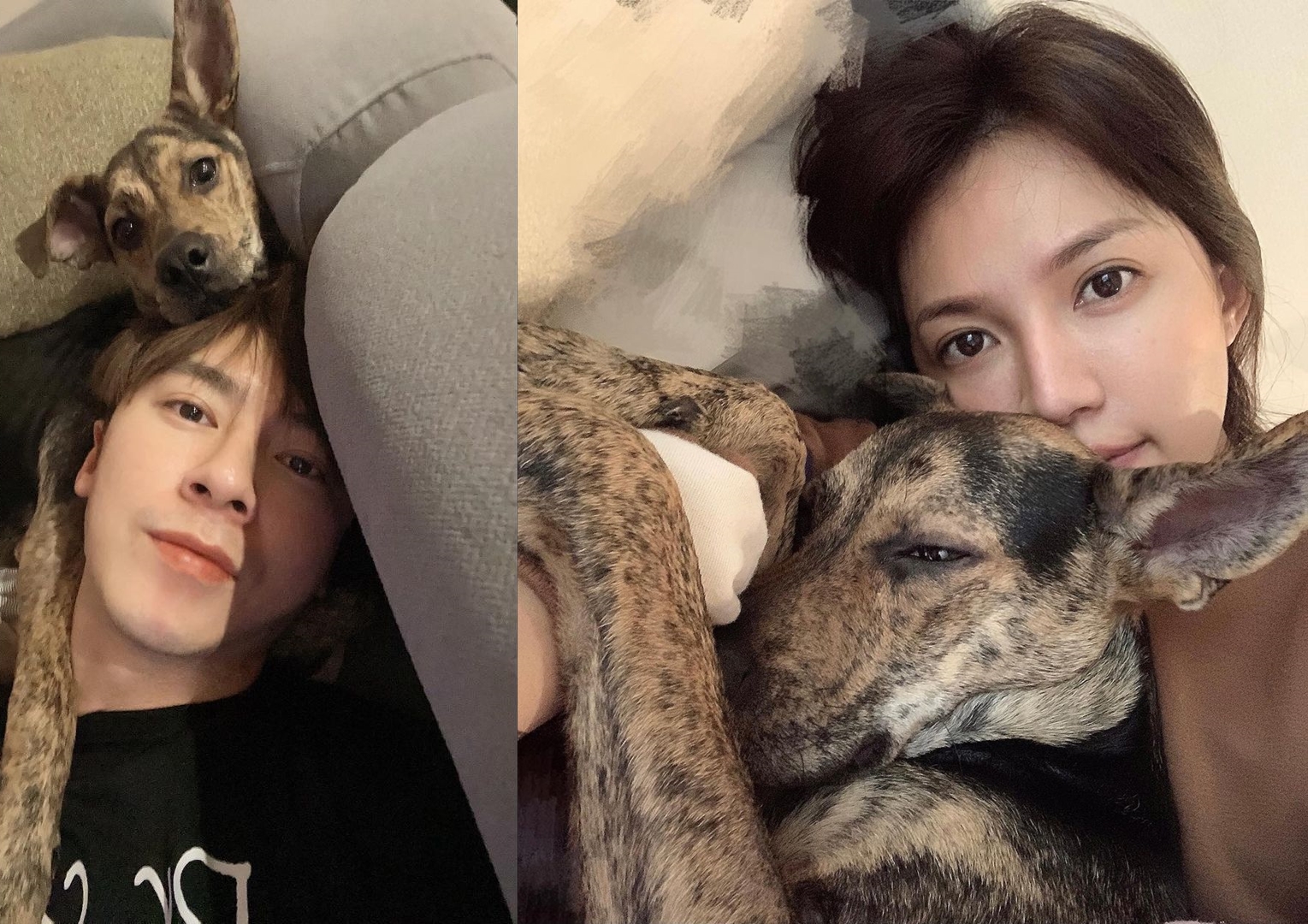 婚訊才公開不到一個月，李國毅與橘子又爆要當爸媽了。（翻攝李國毅臉書）