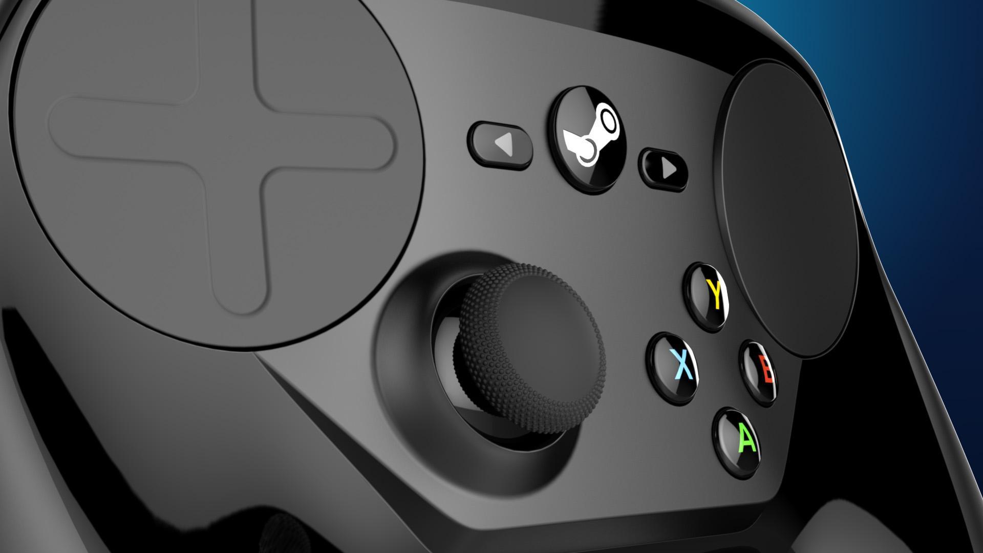 Steam過去也曾投入硬體開發，圖為2015年推出的Steam控制器。（翻攝自Steam官網）