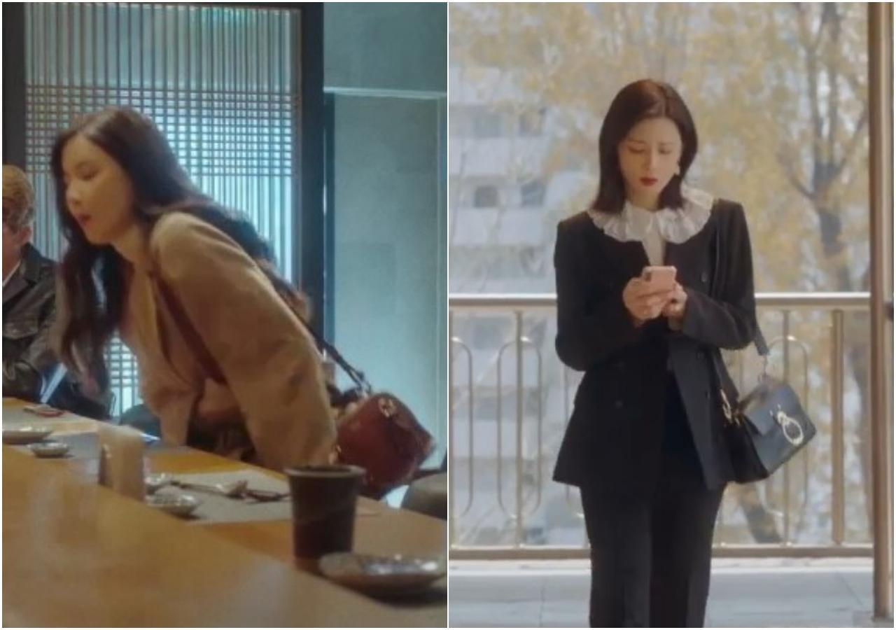 李寶英在韓劇《我的上流世界》中,以Chloé Daria與Tess Day區隔當媽前後氣場。(翻攝自TVN)