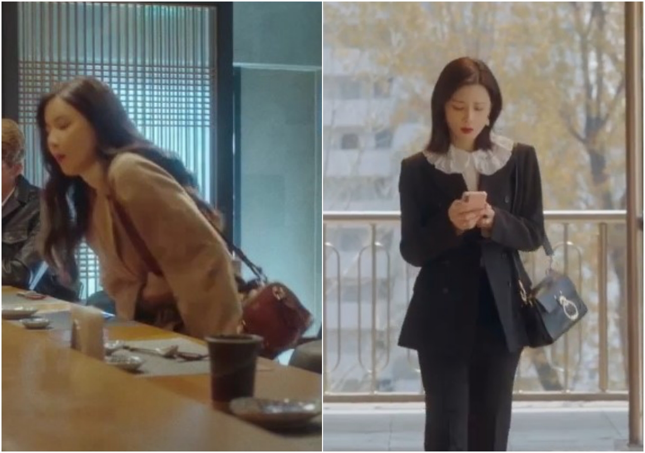 李寶英在韓劇《我的上流世界》中，以Chloé Daria與Tess Day區隔當媽前後氣場。（翻攝自TVN）