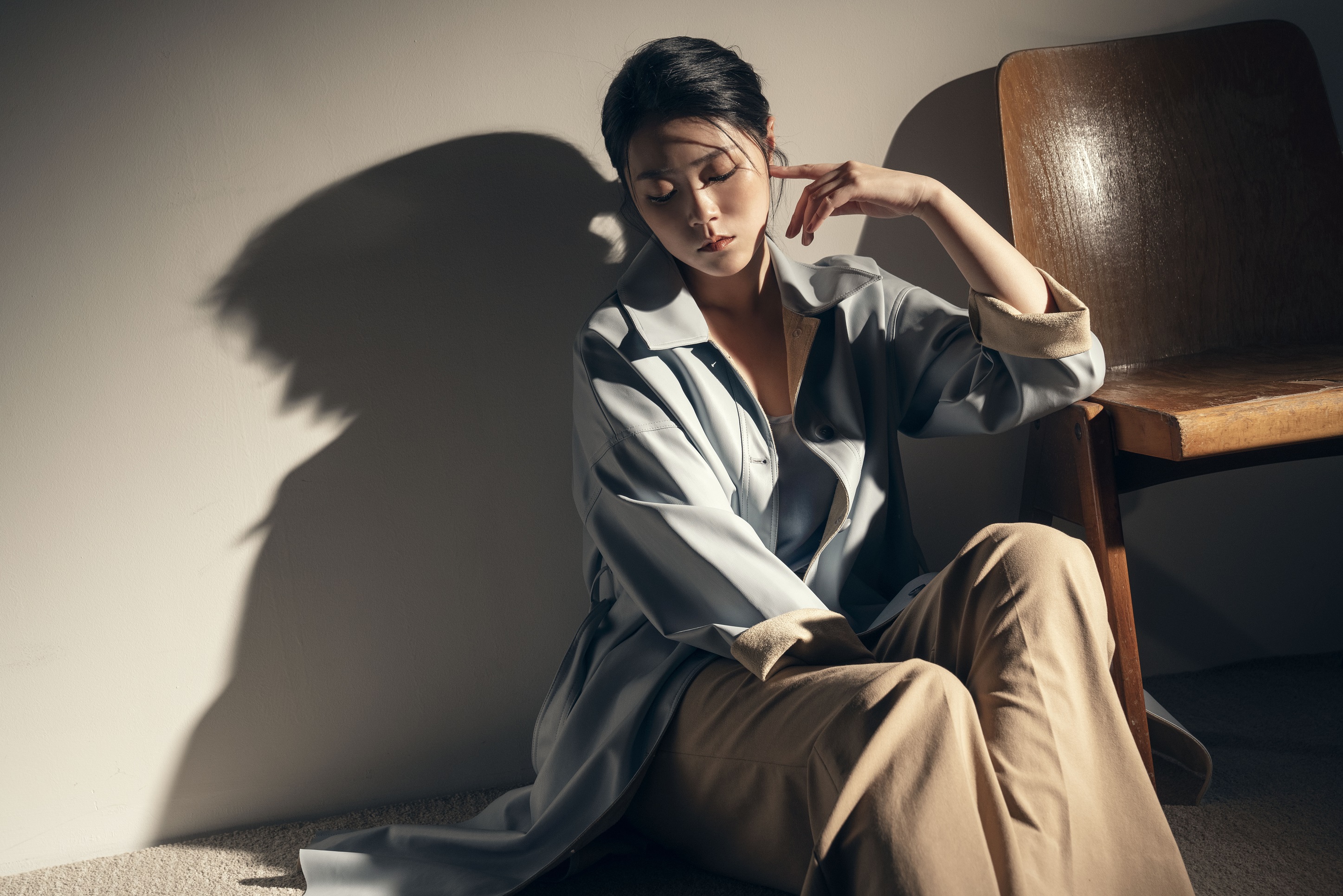 愛待在家的曹雅雯,近來最常做的事就是跟自己對話。(好聞娛樂提供)