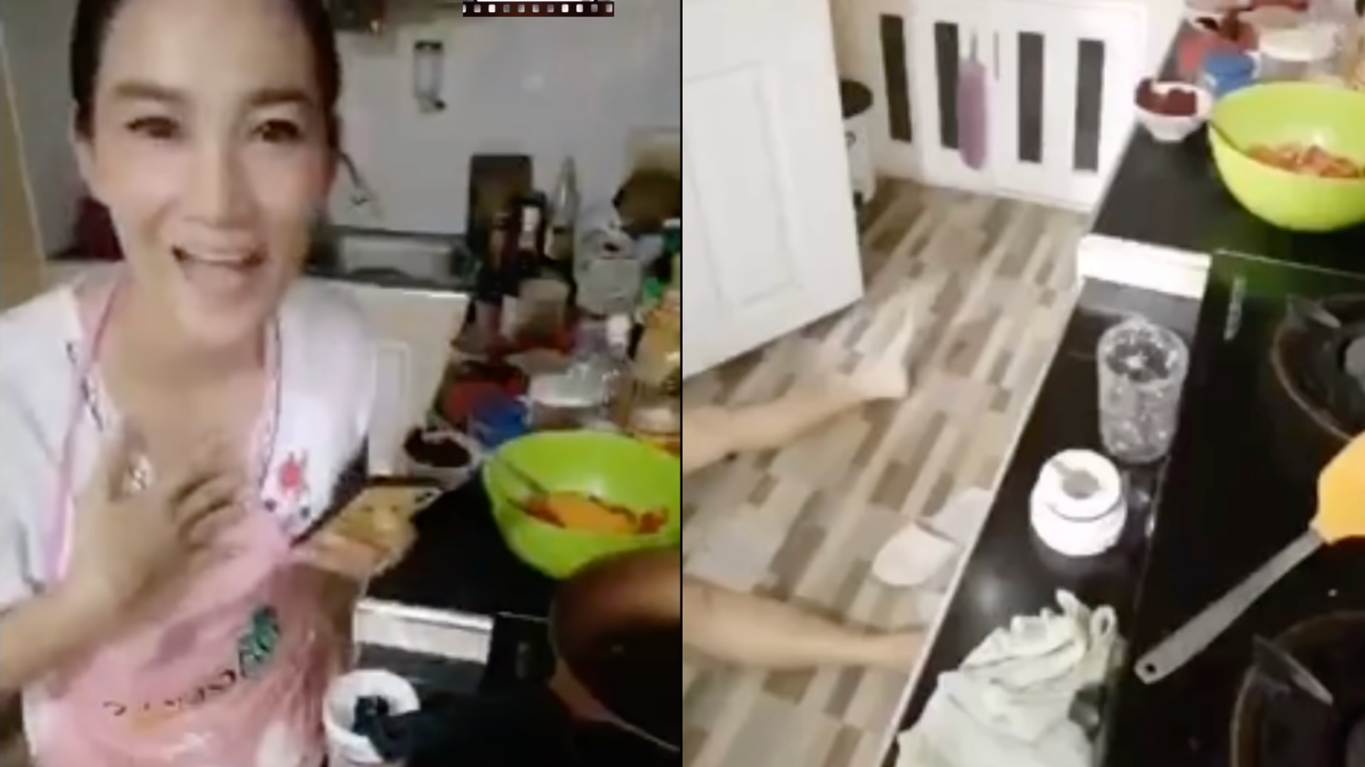 泰國網紅直播過程中突然倒地身亡,嚇壞不少粉絲。(翻攝自YouTube)