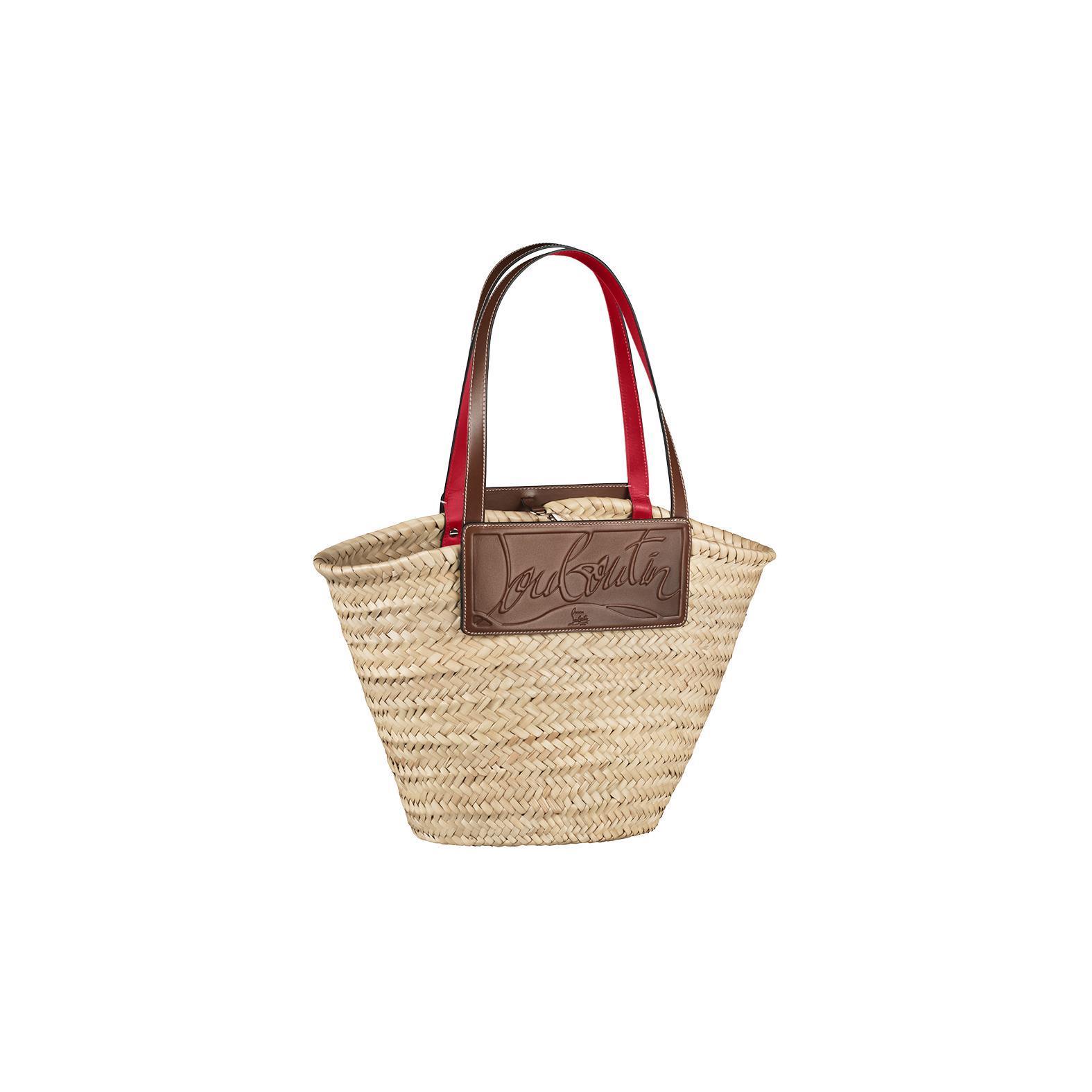Loubishore草編包 NT$21,000 Christian Louboutin。（Christian Louboutin提供）