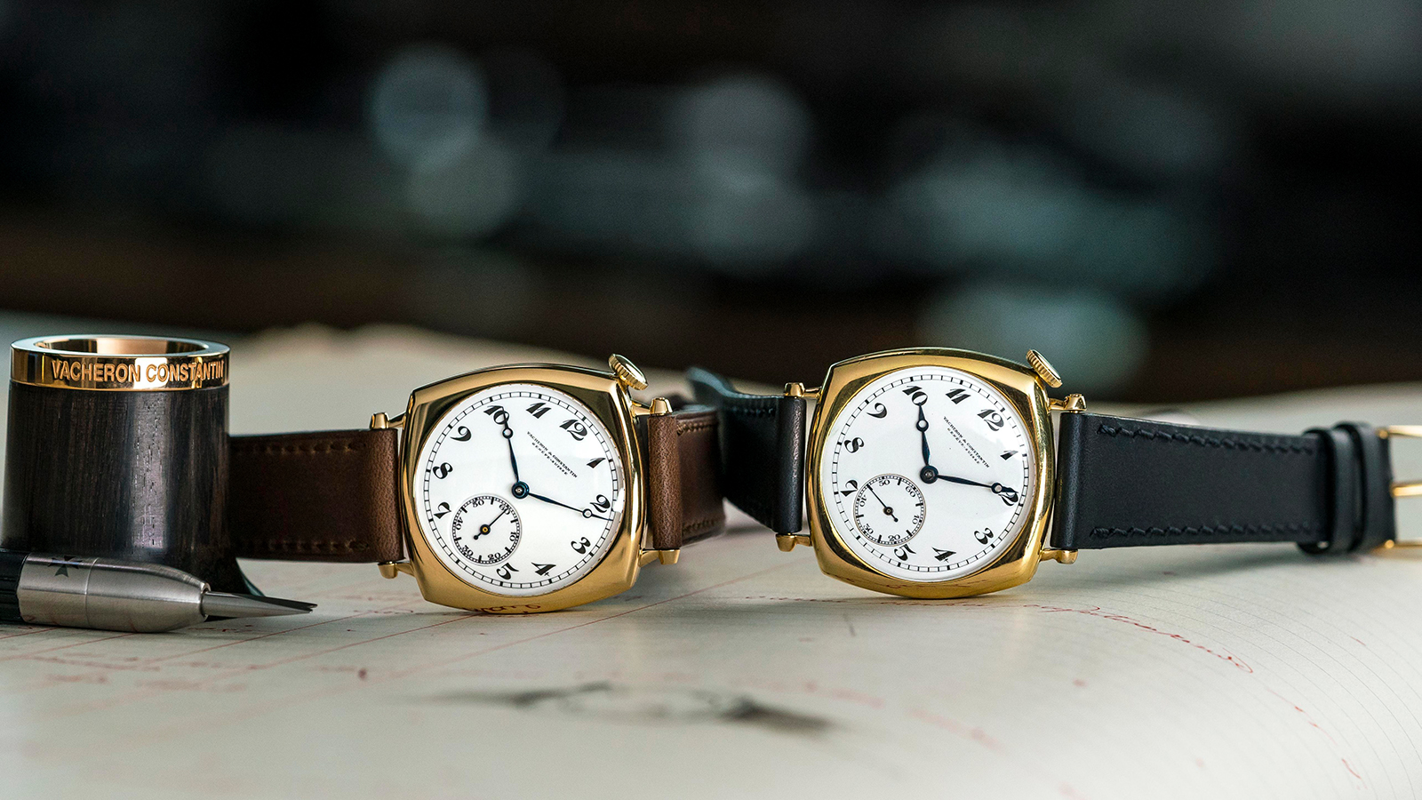 圖左是今年推出的還原版American 1921，圖右則是來自品牌館藏的原作版本，乍看下幾乎看不出差異，是非常用心的逆向工程。