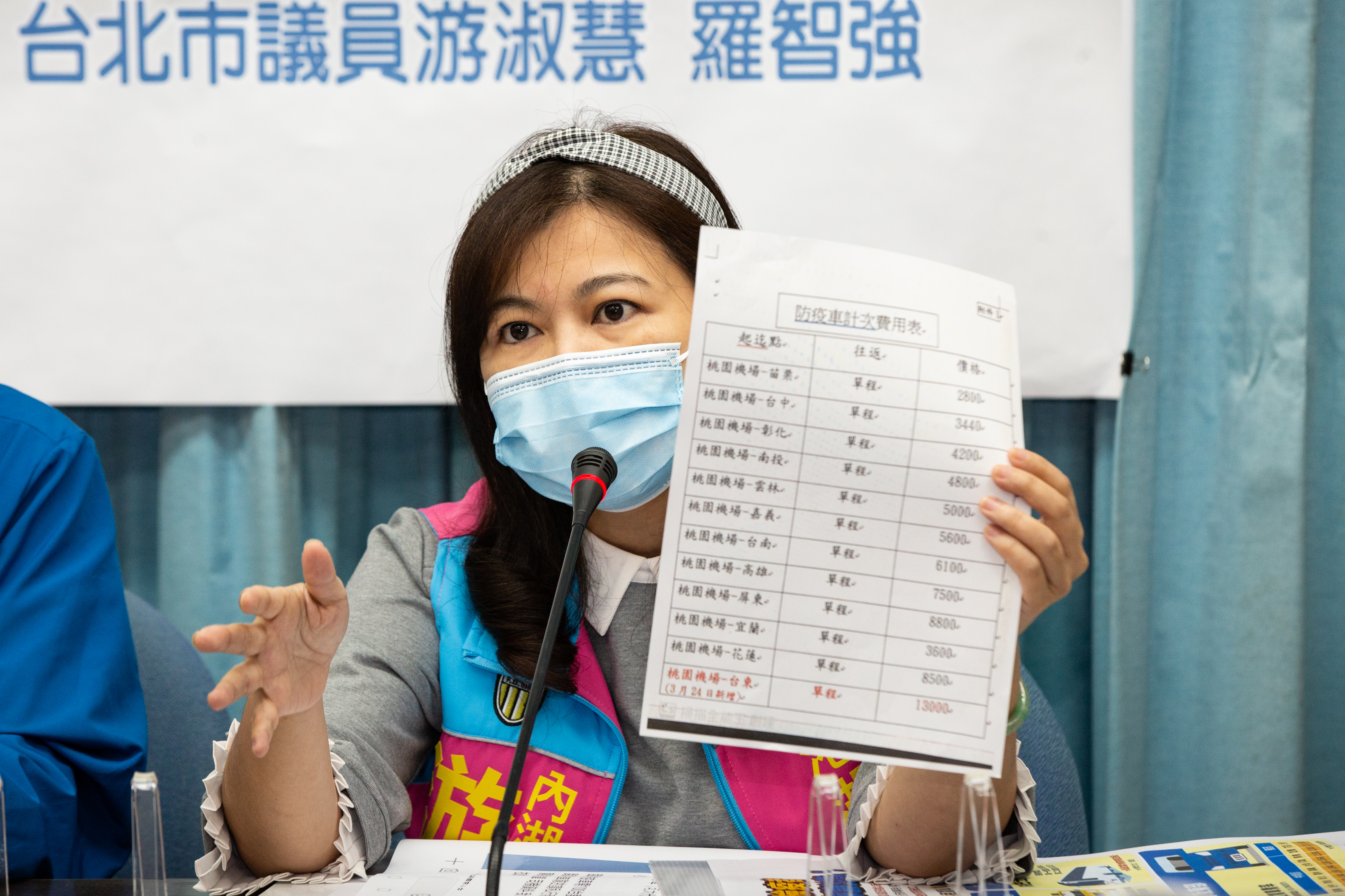 由於目前國內只進口71萬劑AZ疫苗，讓市議員游淑慧今天在臉書上po文怒轟政府。（本刊資料照）