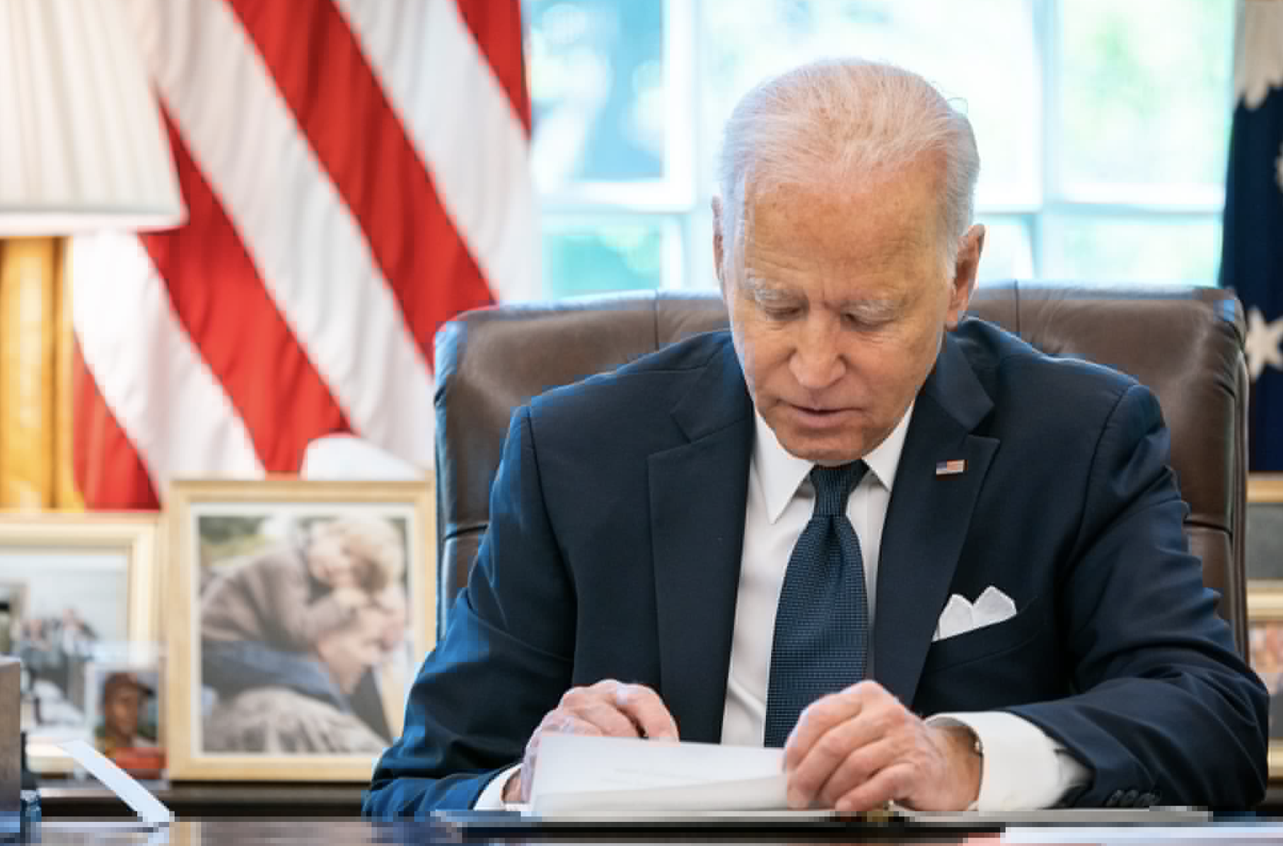 美國總統拜登（Joe Biden）下令情報機構進一步調查武漢肺炎起源。（翻攝The White House臉書）