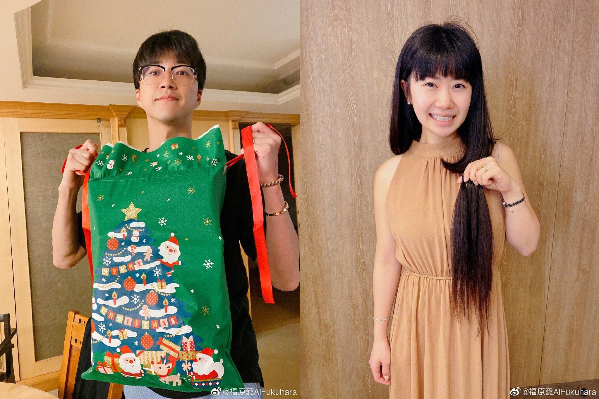 福原愛與江宏傑的婚變無解至今，各式言論紛出。（翻攝自福原愛微博）