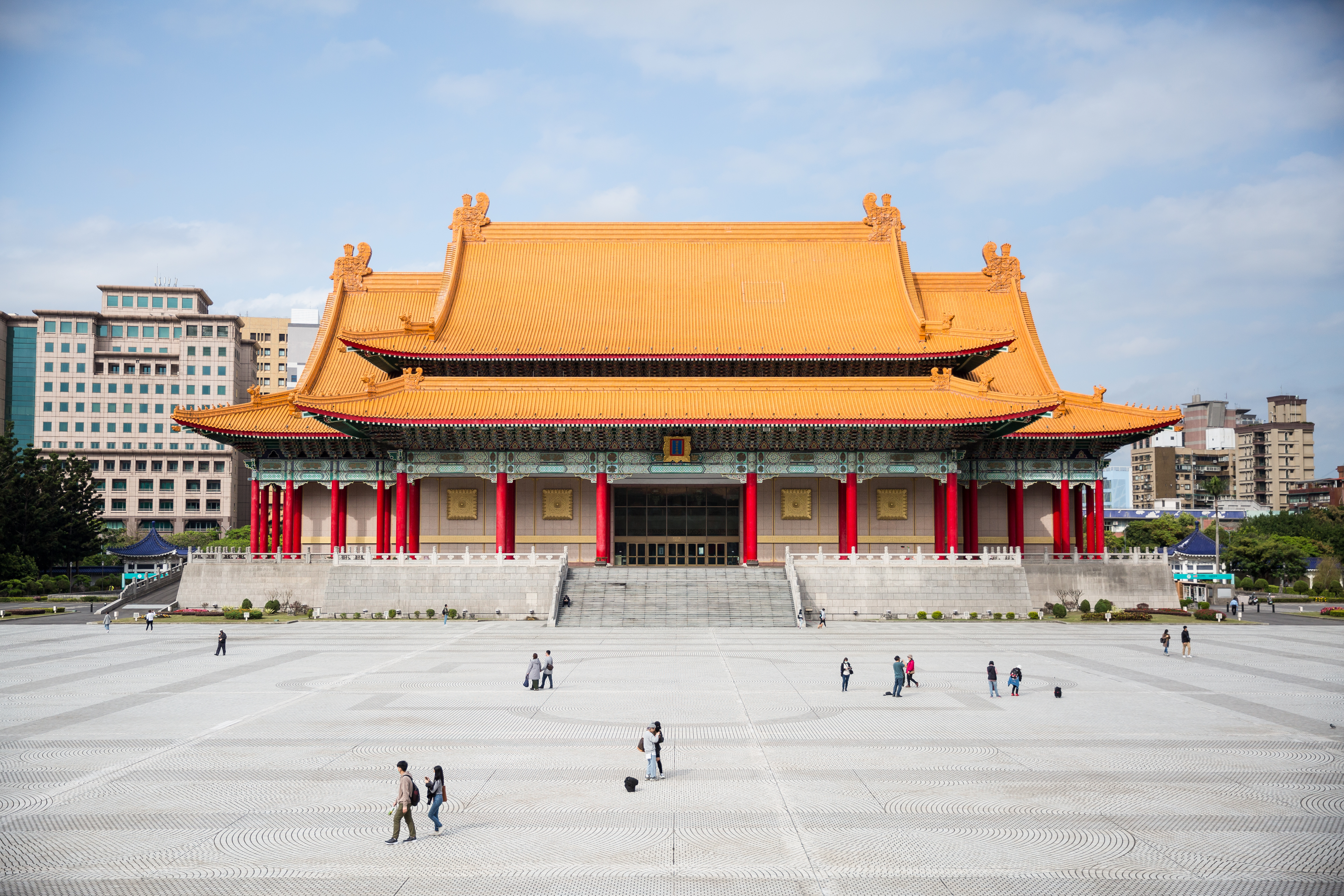 台灣過去一年防疫有成，藝文表演不間斷，各國表演者相繼而來，圖為國家音樂廳。（本刊資料照）