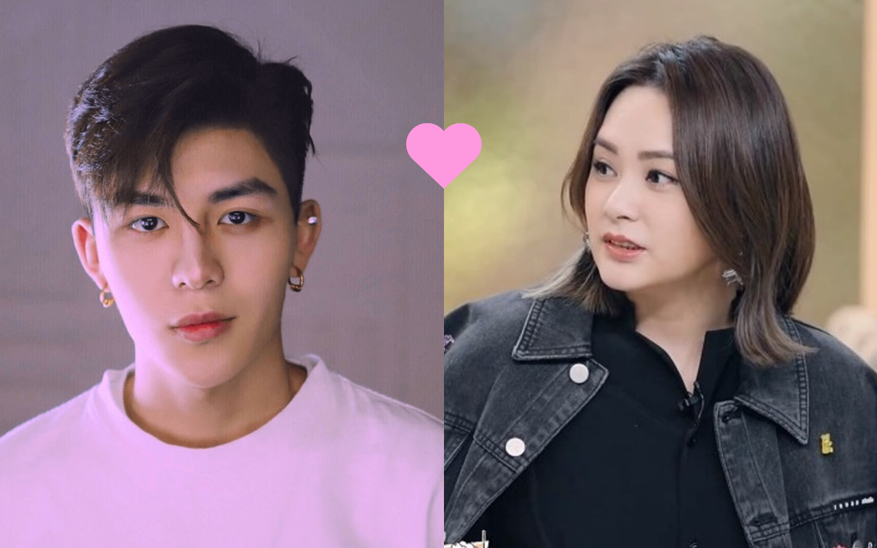 阿嬌（右圖）坦白喜歡看直播，她曾一夜豪擲千金打賞小鮮肉余衍隆（左圖）。（翻攝自《怦然心動20歲》、余衍隆微博）