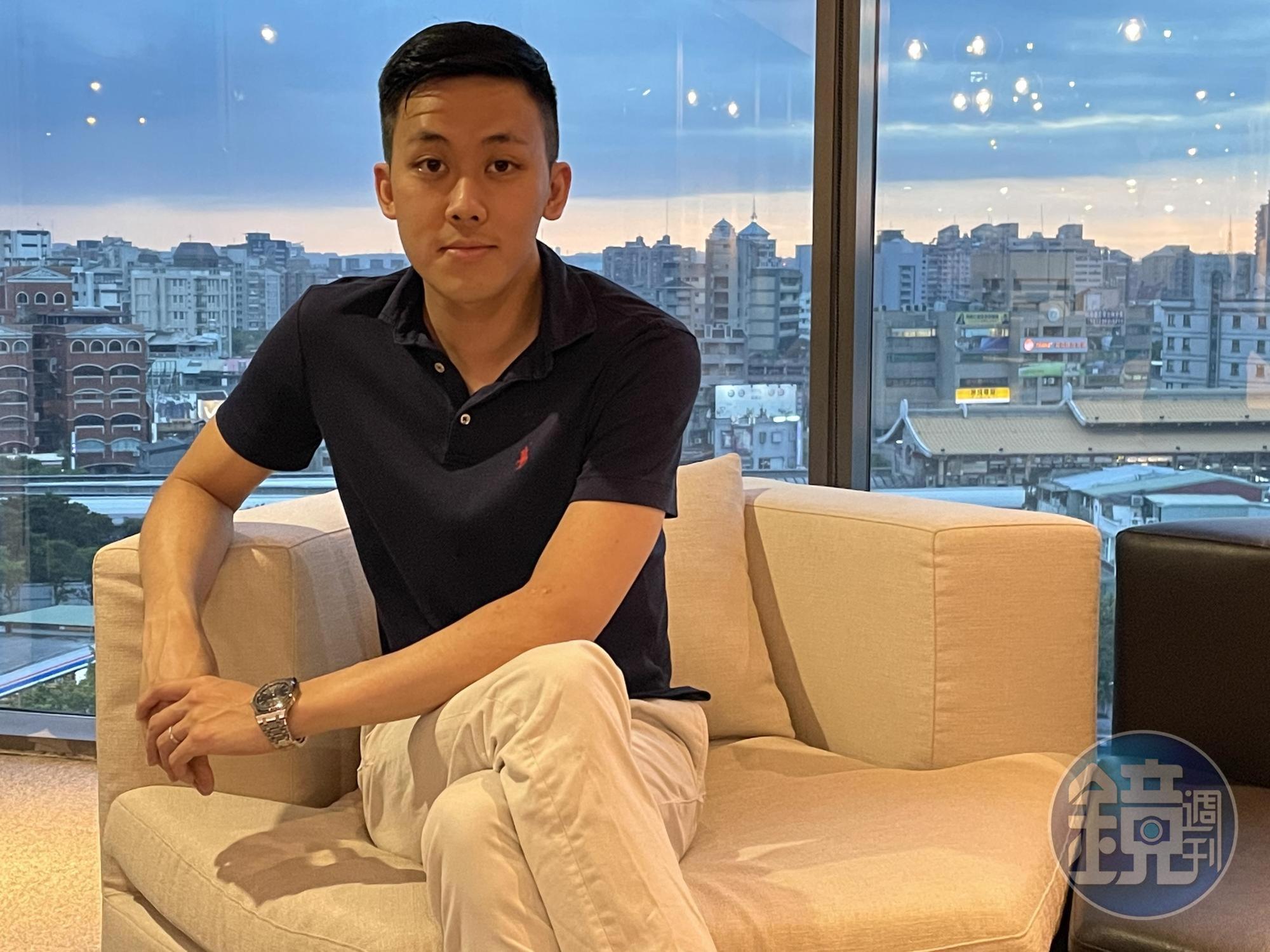 星二代倪嘉昇也曾是學校眼中的頭痛人物。