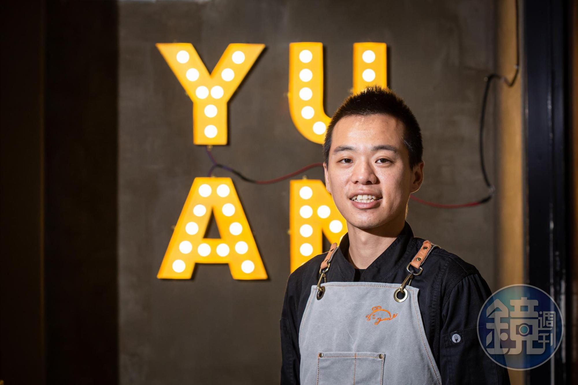 台中「元YUAN」餐廳主廚蕭淳元做菜無框架，繼意麵之後，這次特別研發咖哩。
