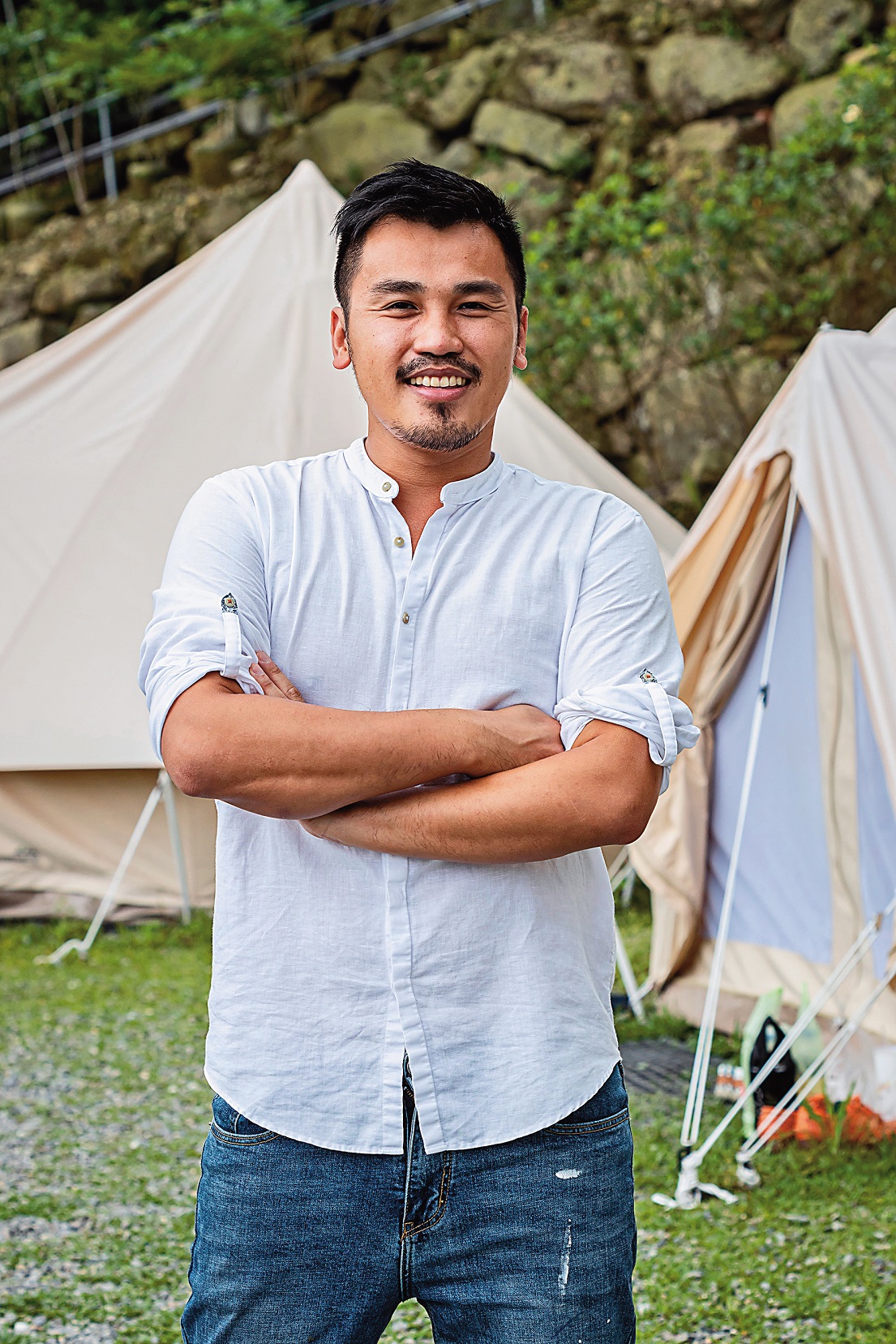 村長Ota認為，「山思雲想」是一種以職人體驗的風格露營方式。