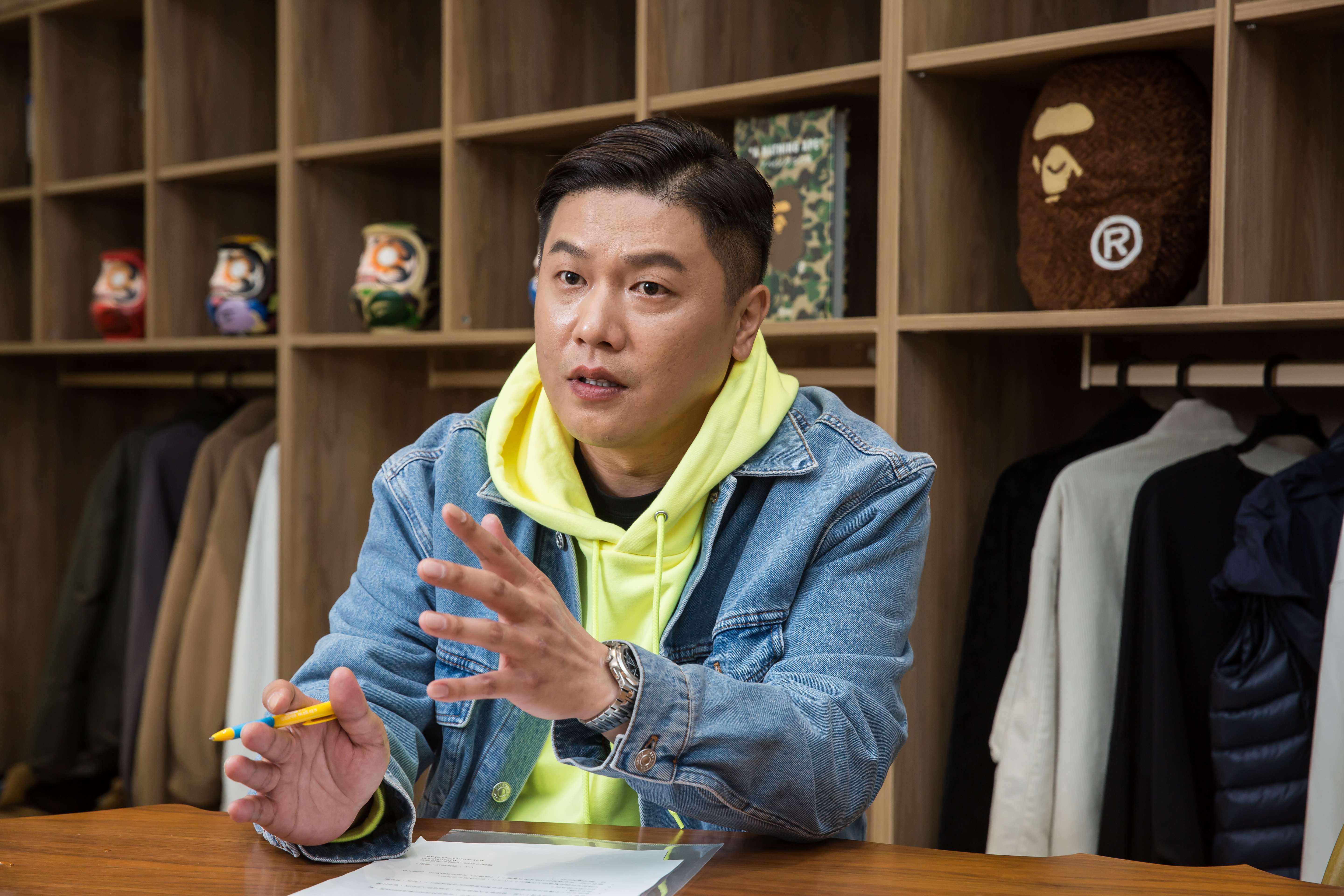 2019年，廖承豪的自創品牌PAZZO，找上藝人楊丞琳擔任聯名設計師與風格代言人，堪稱台灣電商女裝界最大咖的代言明星。