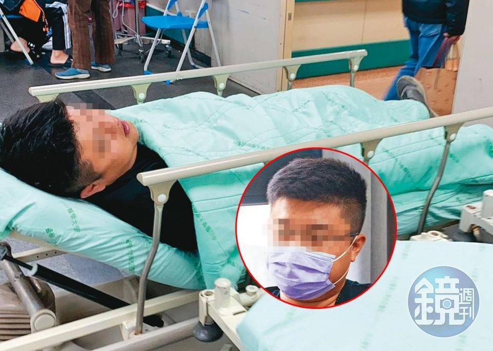 陳男被打成重傷,一耳失聰,最後簽下本票,才被送醫急救。