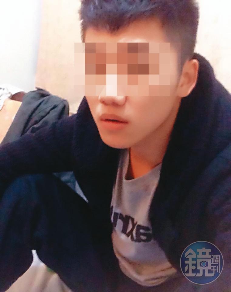 綽號「懷秋」的吳男（圖）夥同火青等近20人，將陳男打得遍體鱗傷。（讀者提供）