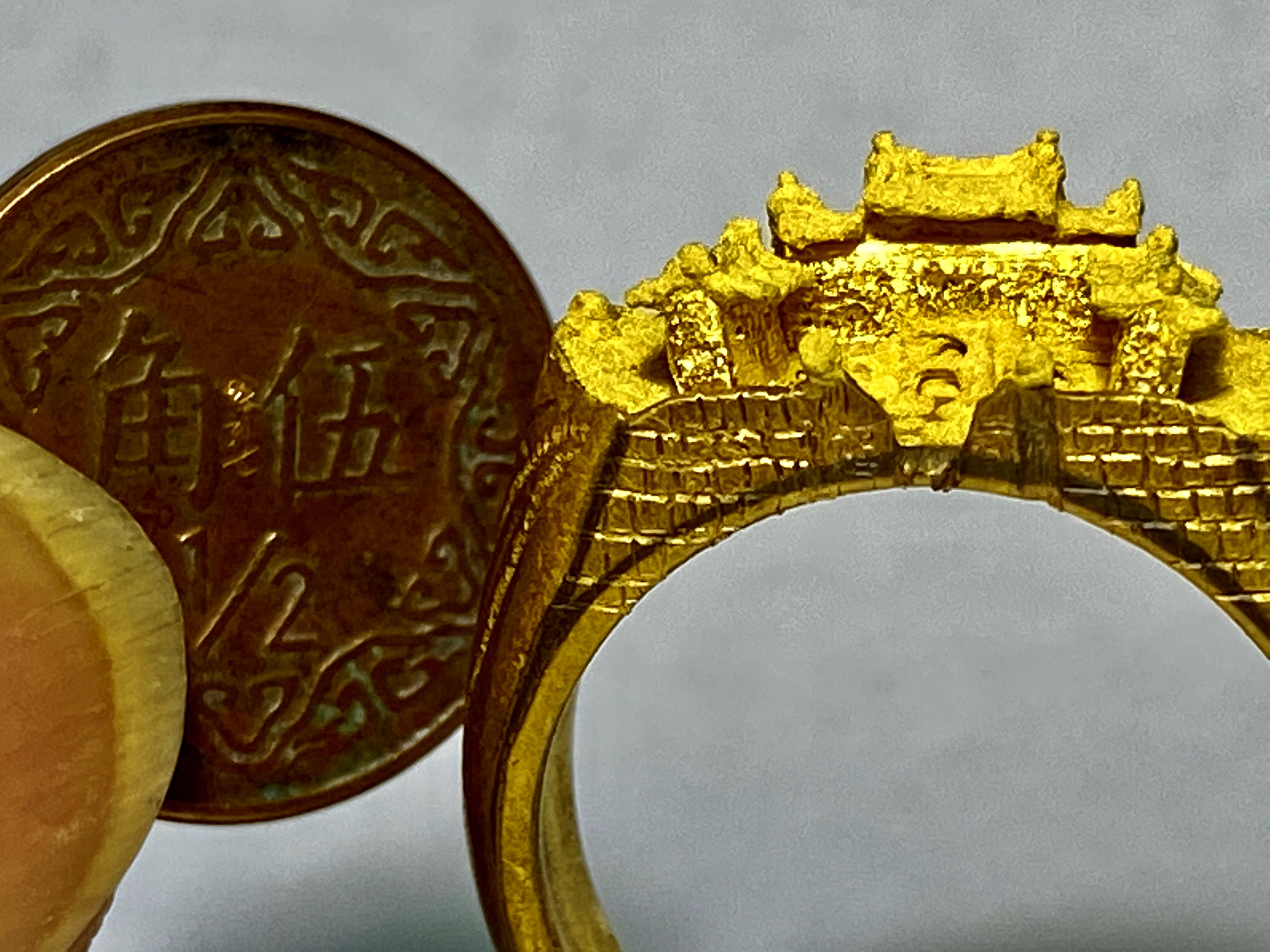 黃金屋從設計、製作、嘗試、失敗到成功，歷經數十次失敗，共花了1個月時間才完成。（陳逢顯提供）