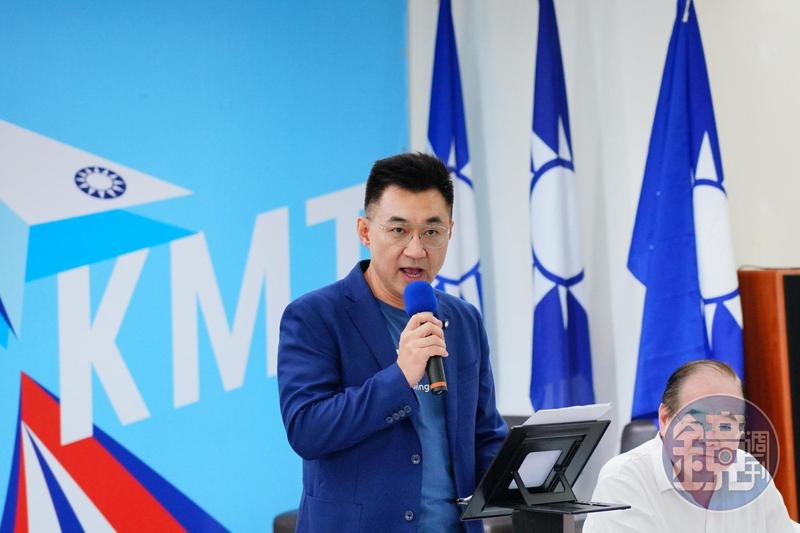 國民黨主席江啟臣呼籲政府拿出行動拯救人民生命。（本刊資料照）