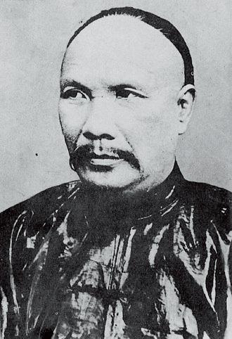 丘逢甲（圖）為倡議台灣民主國的抗日英雄，其子丘念台用父親名字創立逢甲大學，但相關校史鮮少提及這段過程。（翻攝維基百科）