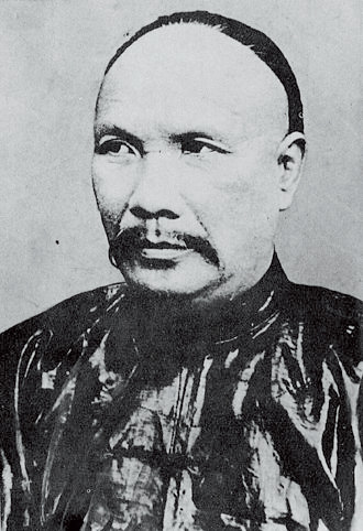 丘逢甲（圖）為倡議台灣民主國的抗日英雄，其子丘念台用父親名字創立逢甲大學，但相關校史鮮少提及這段過程。（翻攝維基百科）