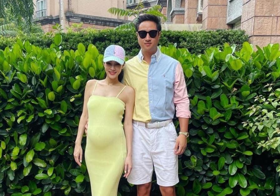 王思佳透露老公一知道肚中胎兒是女兒，立刻要求女兒出生後不准出門、交男友。（翻攝自王思佳臉書）