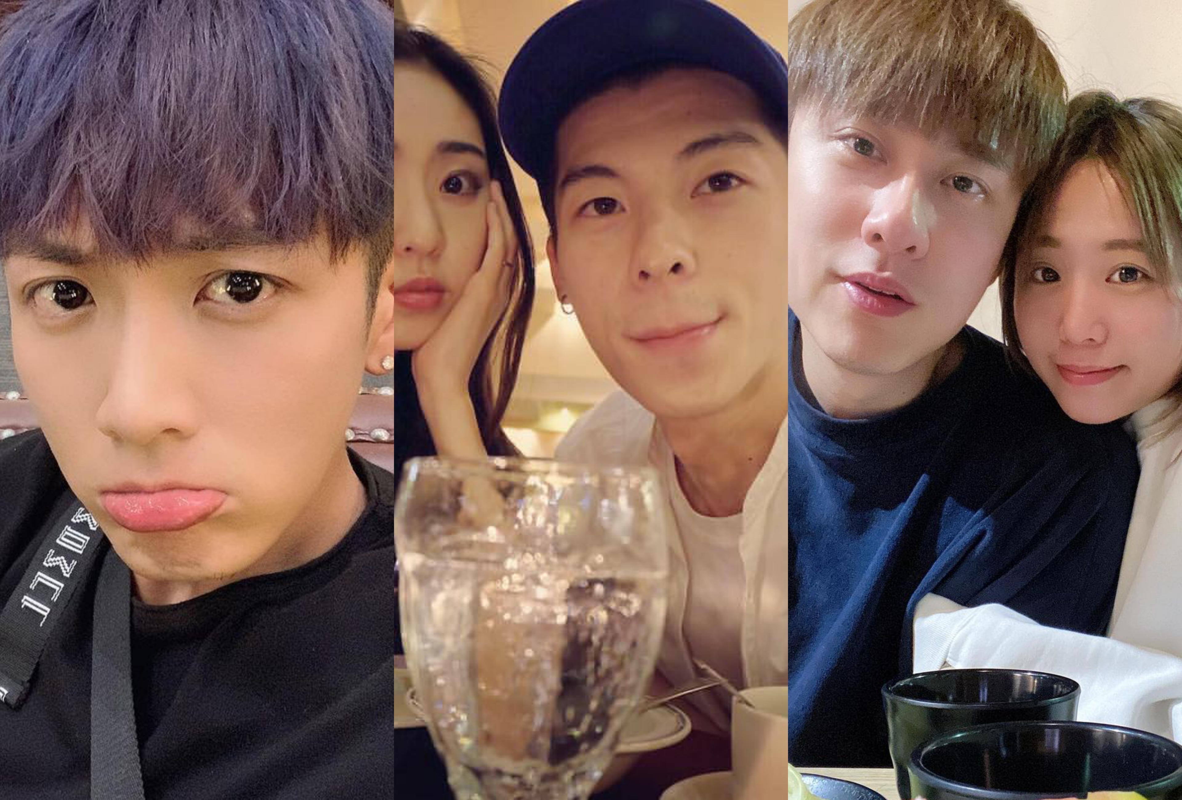 不少明星戀情告終，雙方卻都沒有退追蹤彼此的IG，關係似乎並沒有惡化到翻臉的地步。（翻攝畫面）