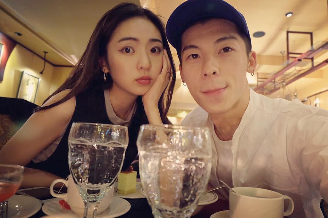 簡婕的IG仍保有過去與許光漢的親密照片,不過雙方現在已沒有互相追蹤。(翻攝自簡婕IG)