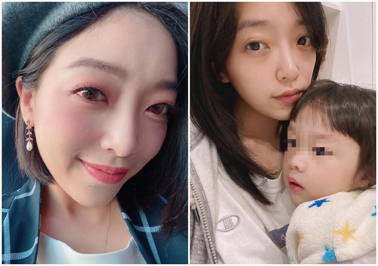 女星貝童彤被樓下鄰居抱怨2歲女兒太吵,上網發文詢問網友意見。(翻攝自貝童彤臉書)