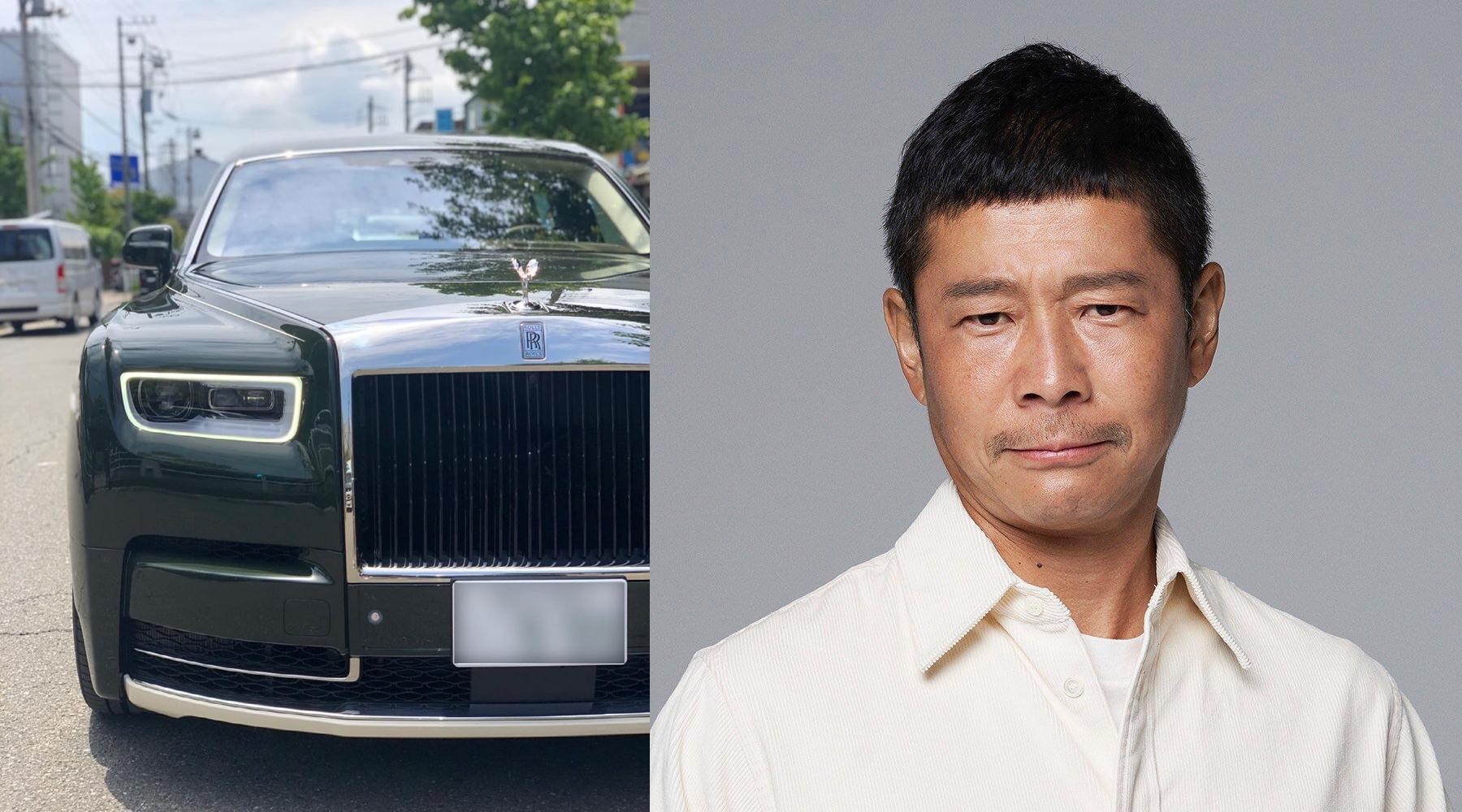 前澤友作入手限量名車，已開車上路。（翻攝前澤友作IG）