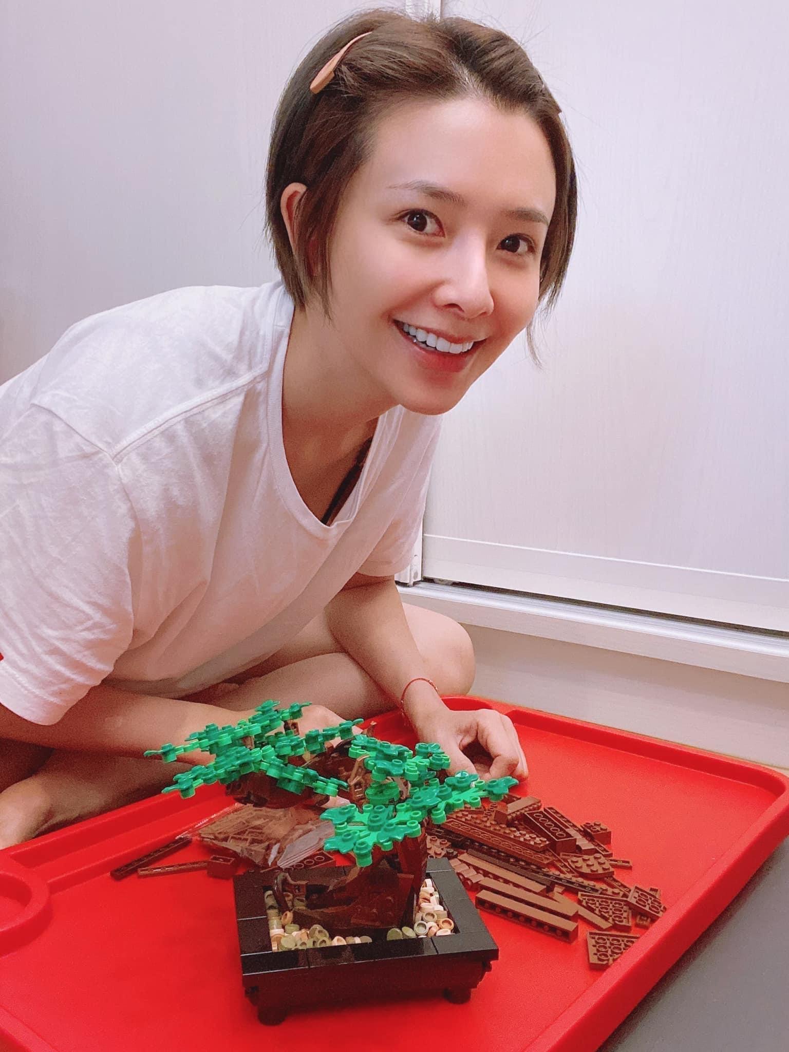 吳婉君表示最近脾氣不好,打算植樹修身養性。(圖/翻攝自吳婉君臉書)
