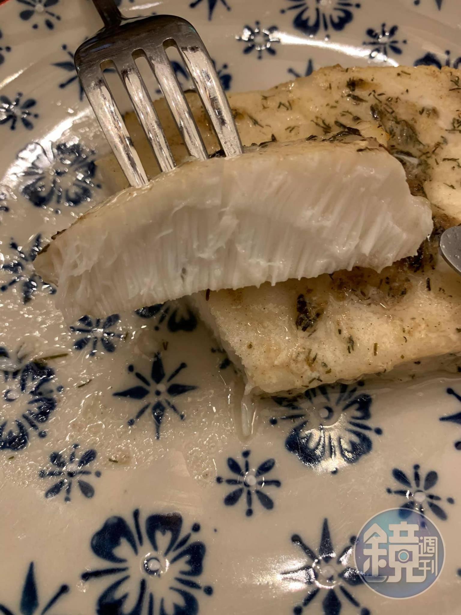 魚肉入口,嫩度剛好。