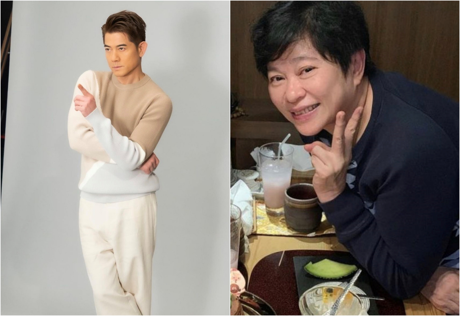 小美跟郭富城合作多年，連經濟大權都交給她，兩人既是合作伙伴也是家人。（翻攝小美微博）