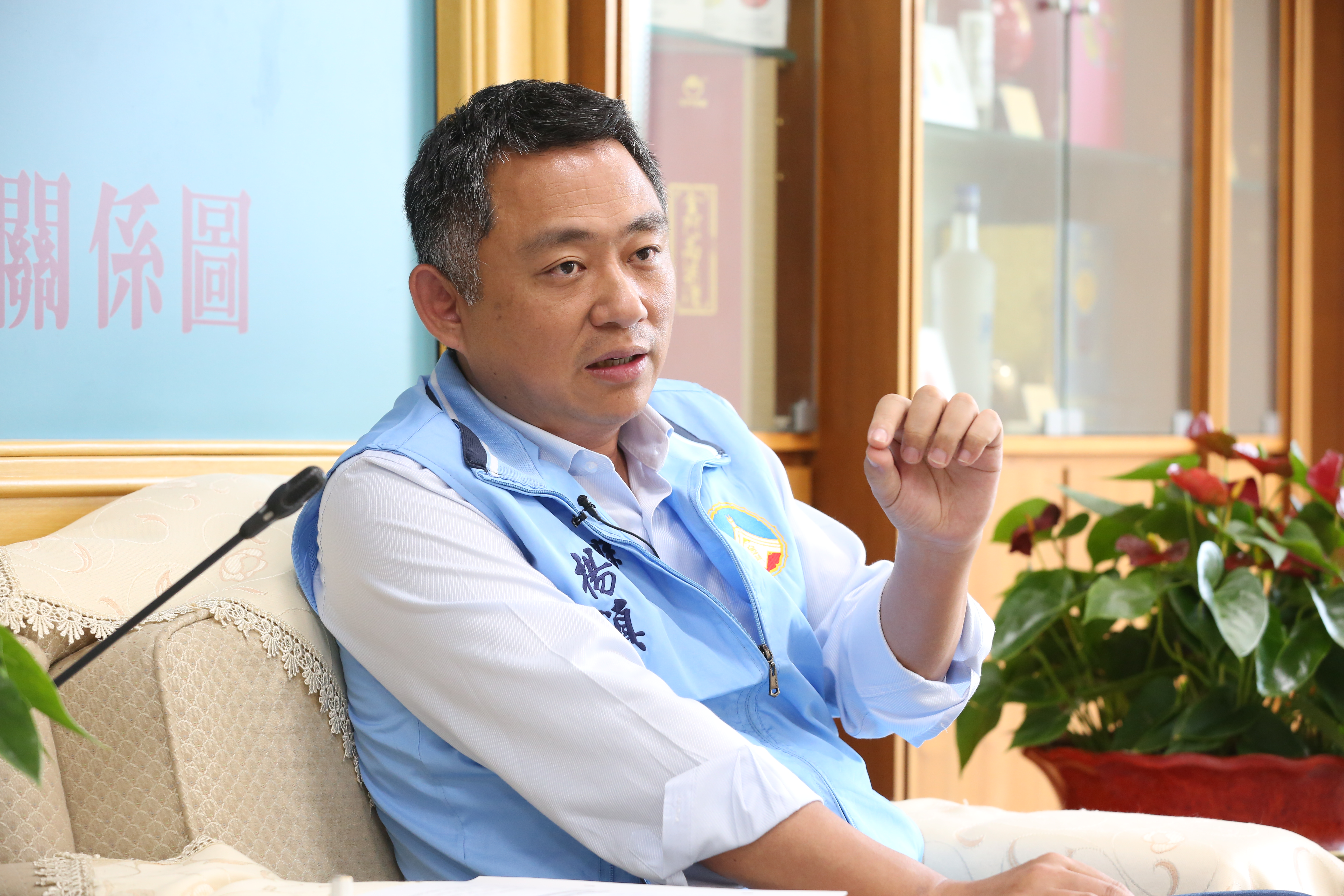 金門縣長楊鎮浯表示，中央的做法與先前的決議不同。（本刊資料照）