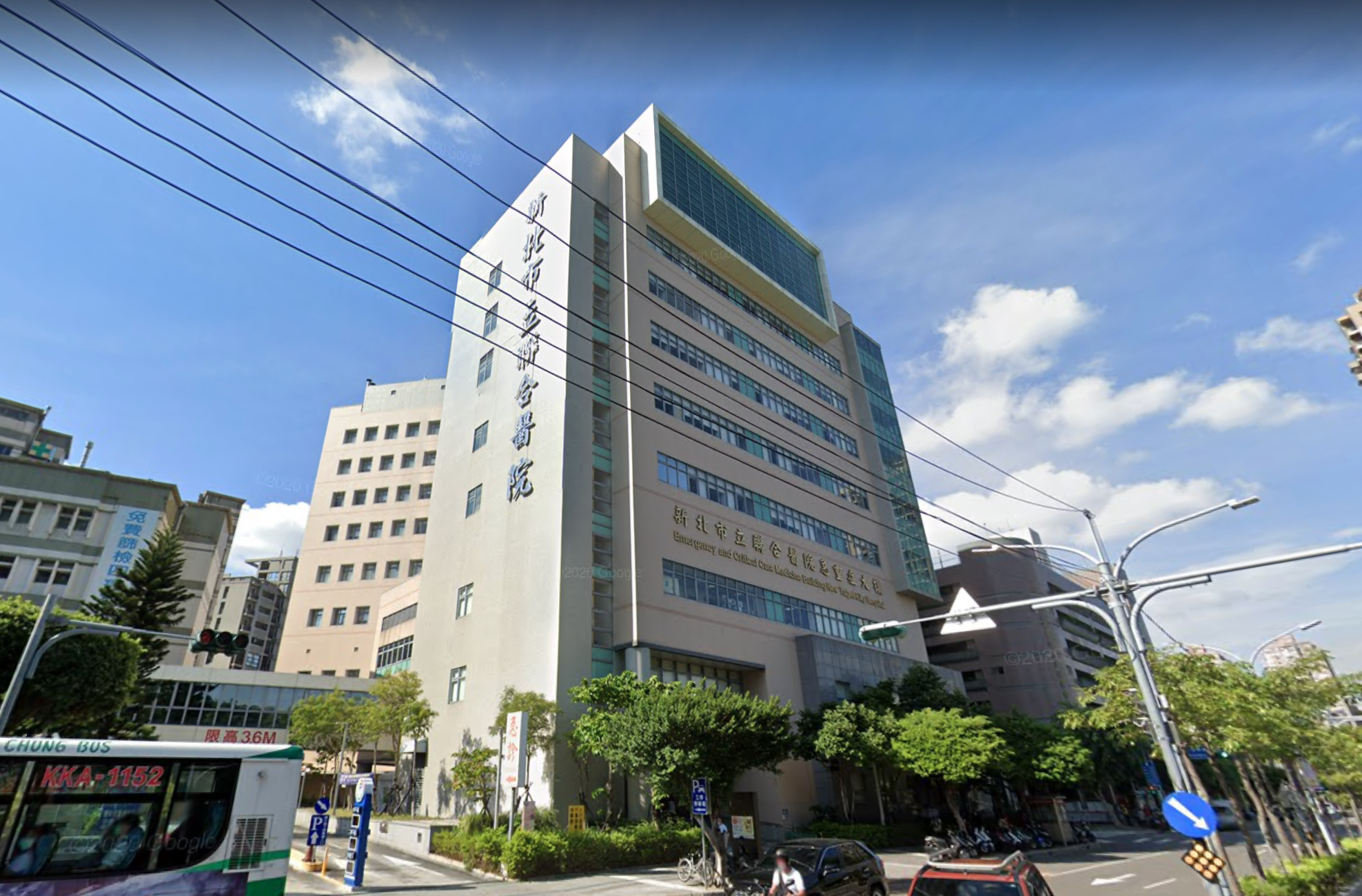 新北市立聯合醫院下午發出的聲明看似四平八穩，其實避重就輕（翻攝自google map）