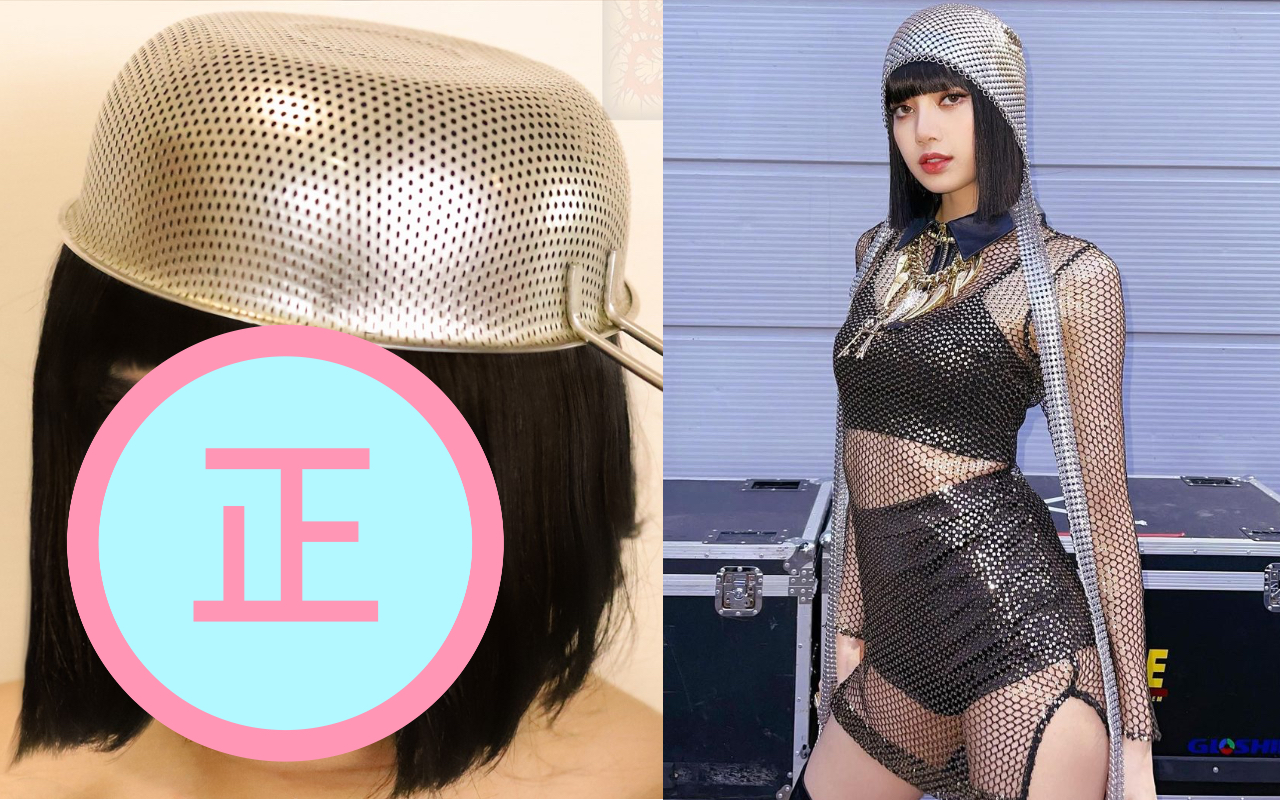 Blackpink成員Lisa（右圖）被譽為「人間芭比」，家鄉泰國驚見分身。（翻攝自Lisa IG、LowCostCosplay臉書）