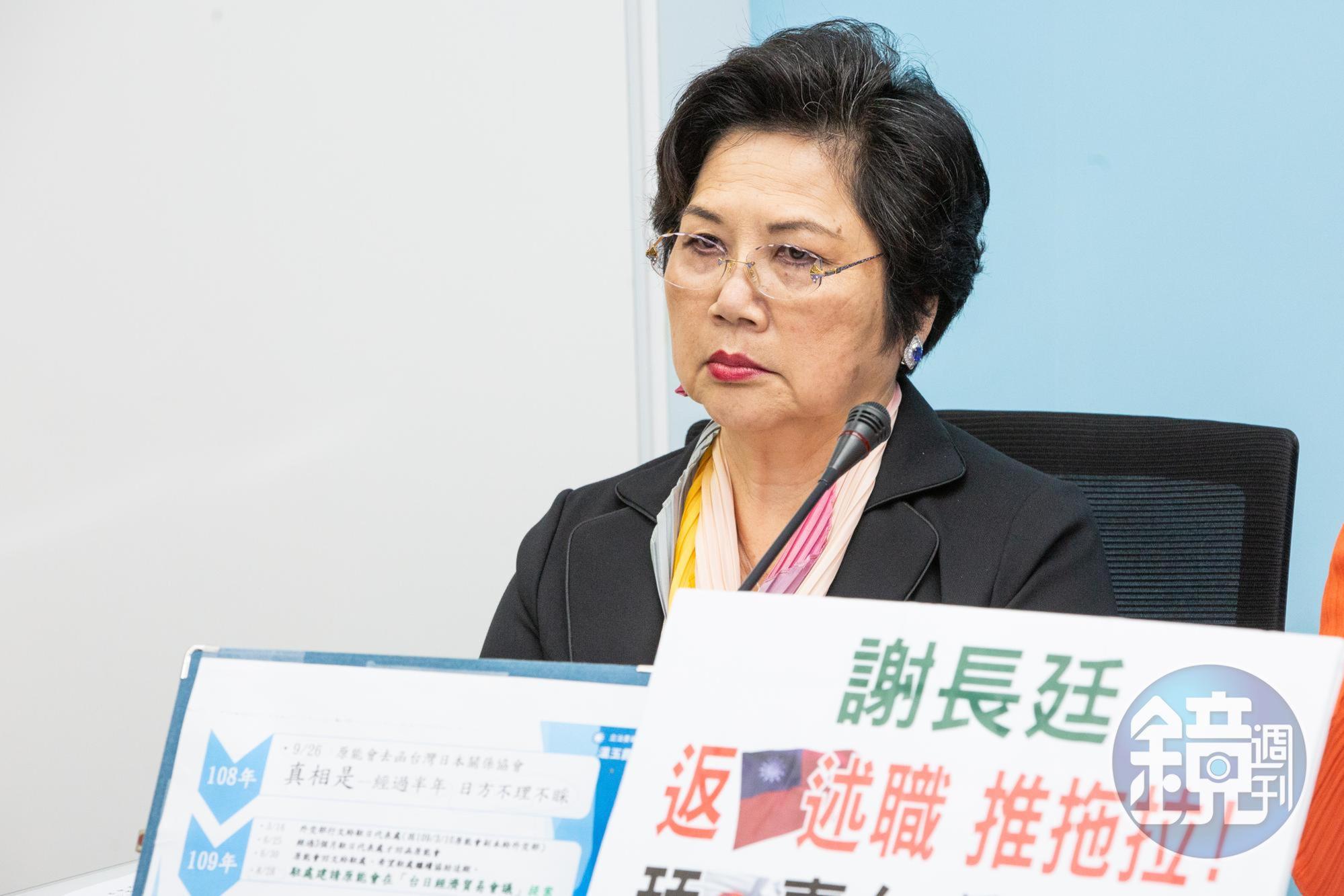 國民黨立委溫玉霞辦公室1名行政助理於今日確診。(本刊資料照)