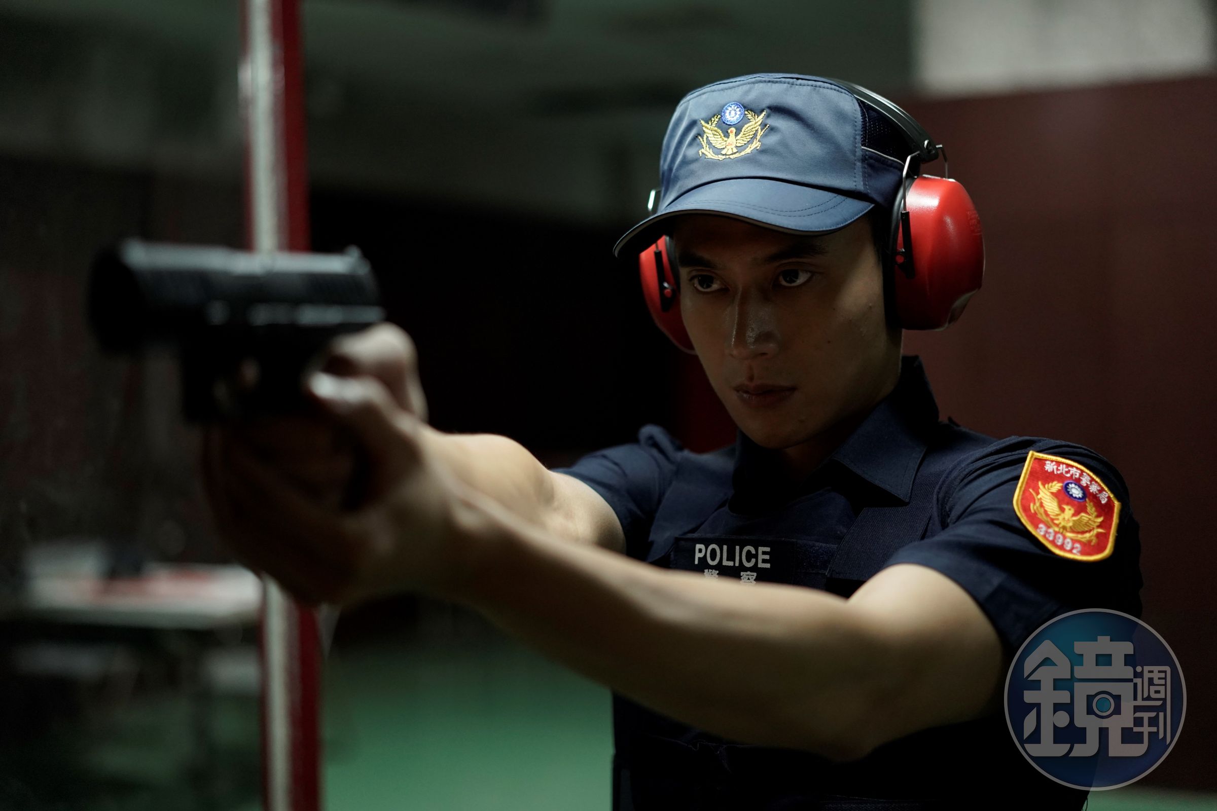 劉冠廷再挑戰職人劇，為了演警察先受訓3個月。（Catchplay提供）