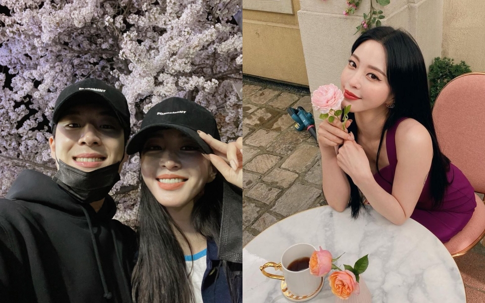 韓國女星韓藝瑟大方認愛男友，卻多次被爆他以前是牛郎，均遭否認。（翻攝韓藝瑟IG）